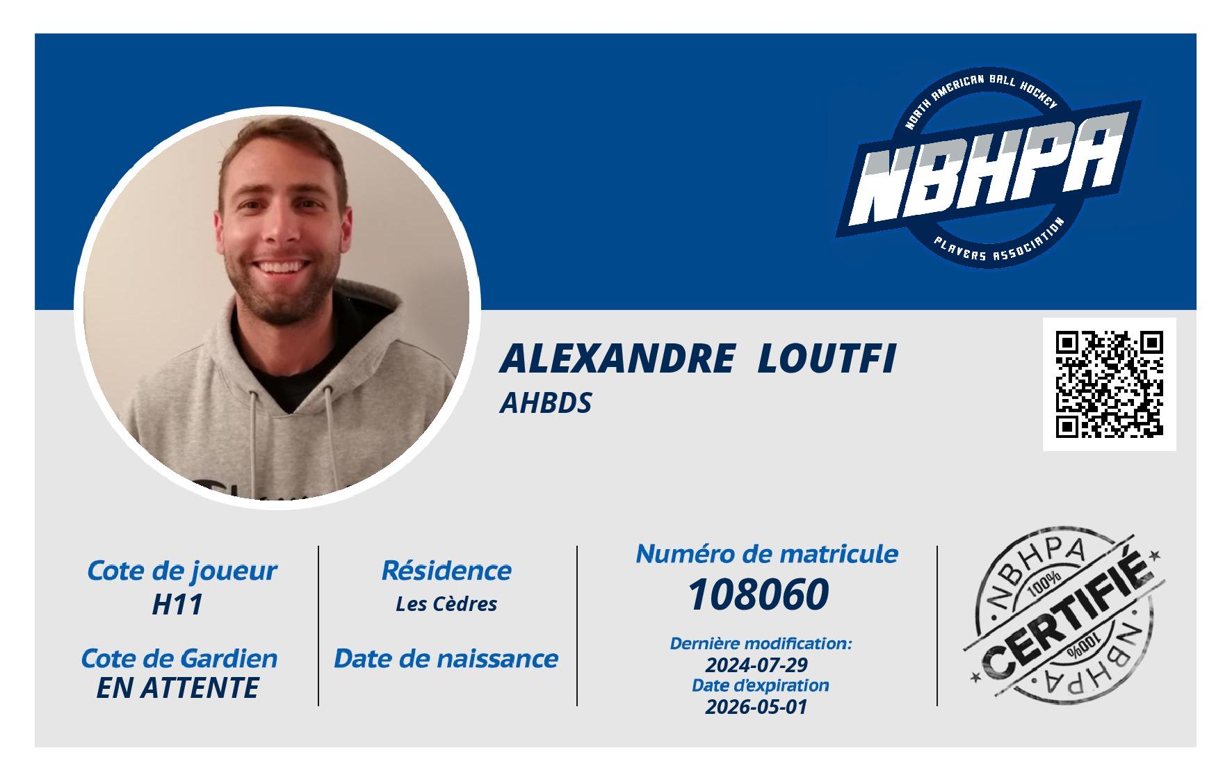 Alexandre  Loutfi