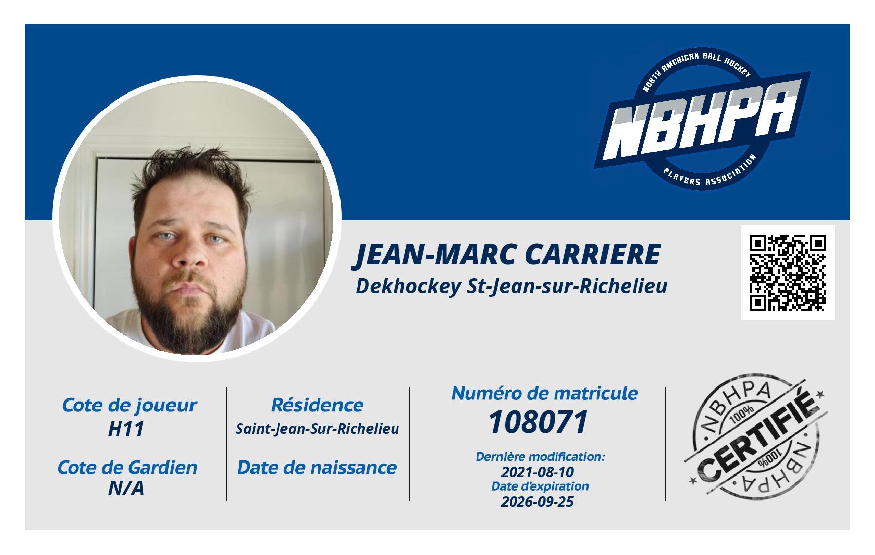 Jean-Marc Carriere