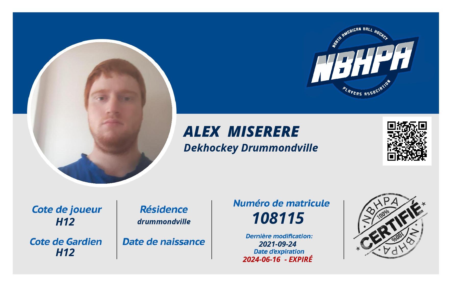 Alex  Miserere 