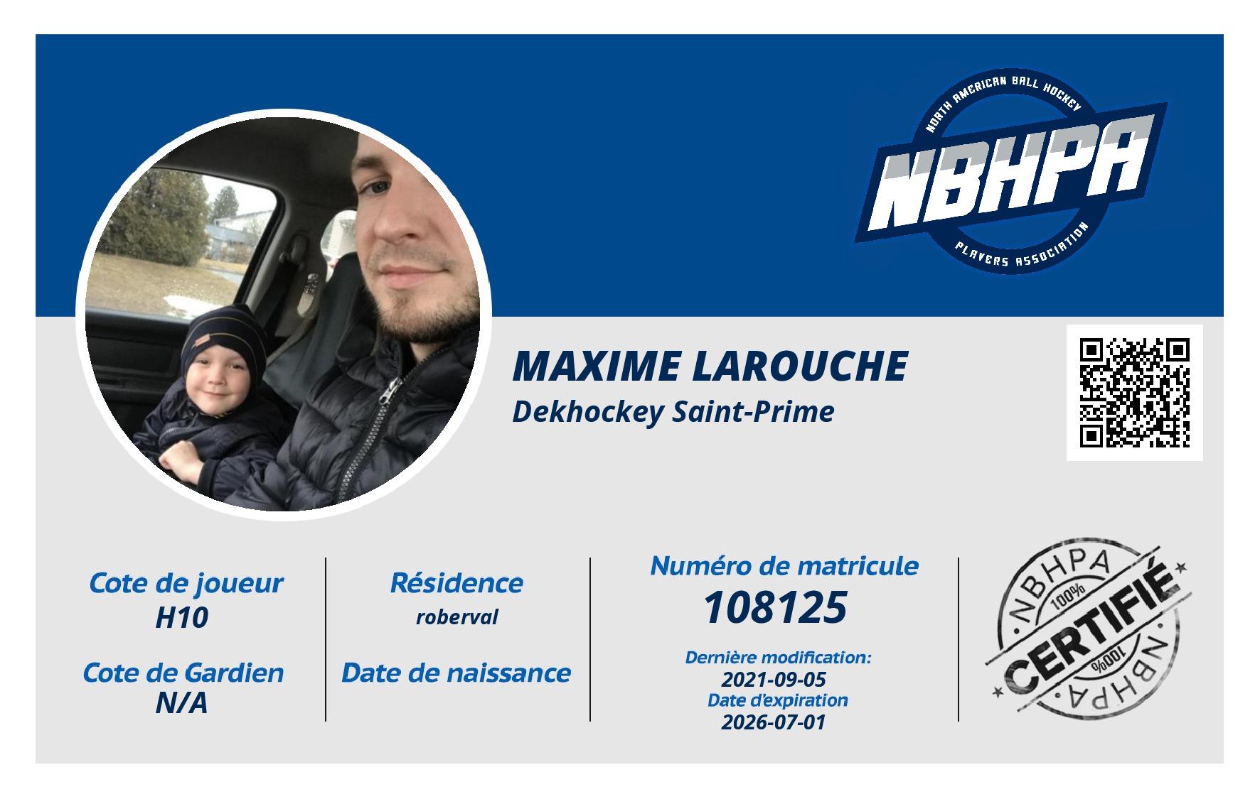 Maxime larouche