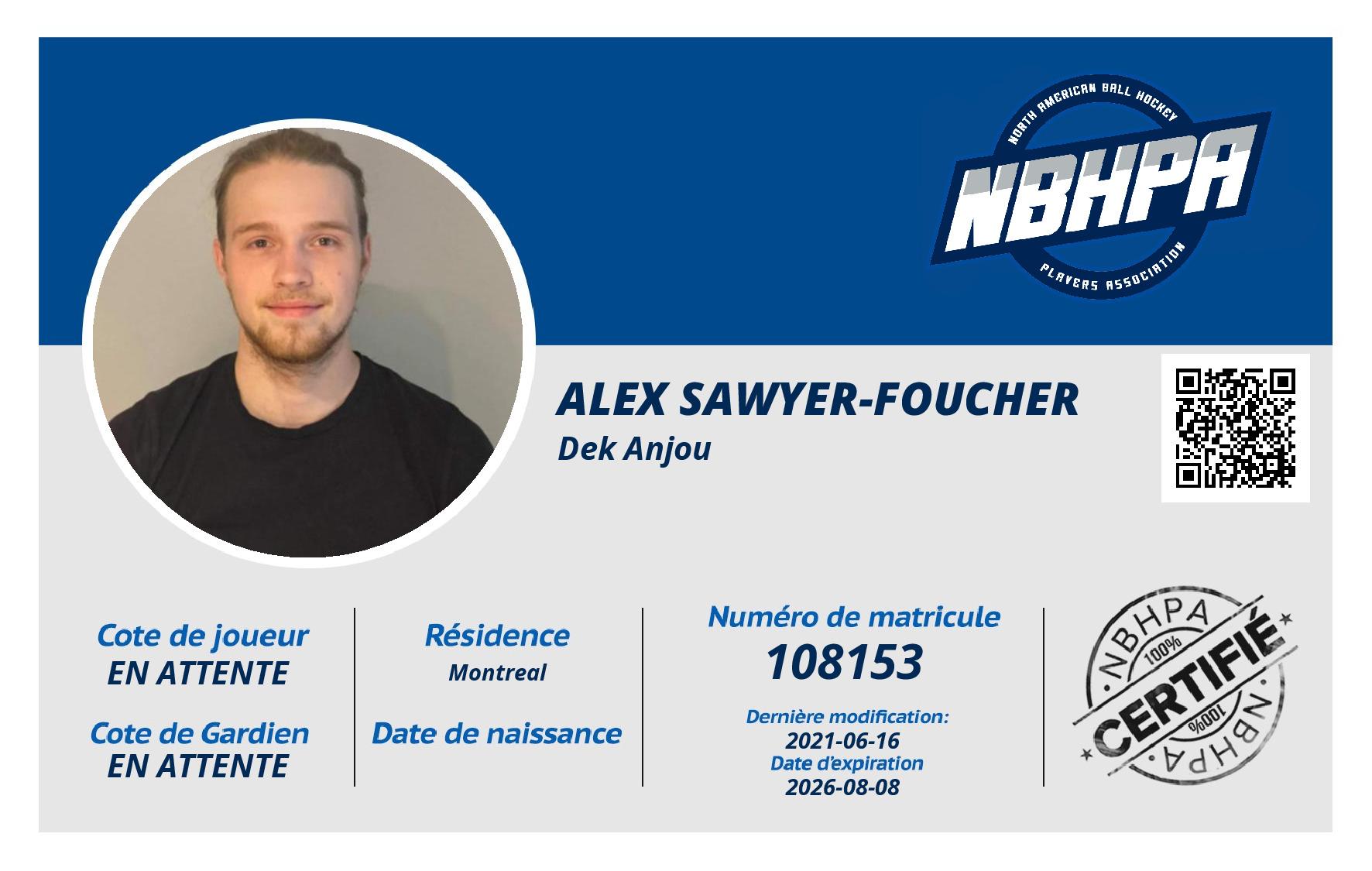 Alex Sawyer-Foucher