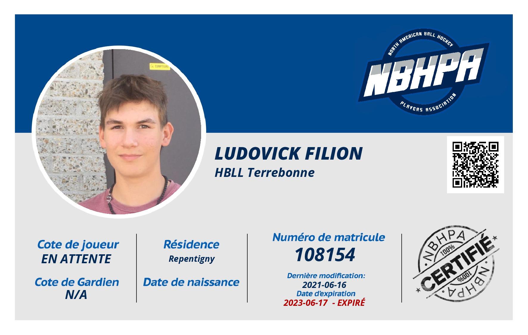 Ludovick Filion