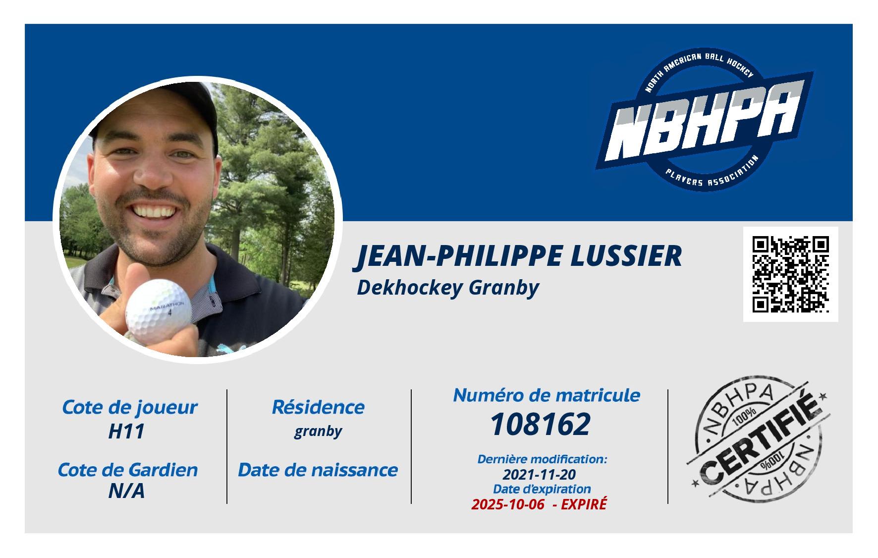 Jean-Philippe lussier