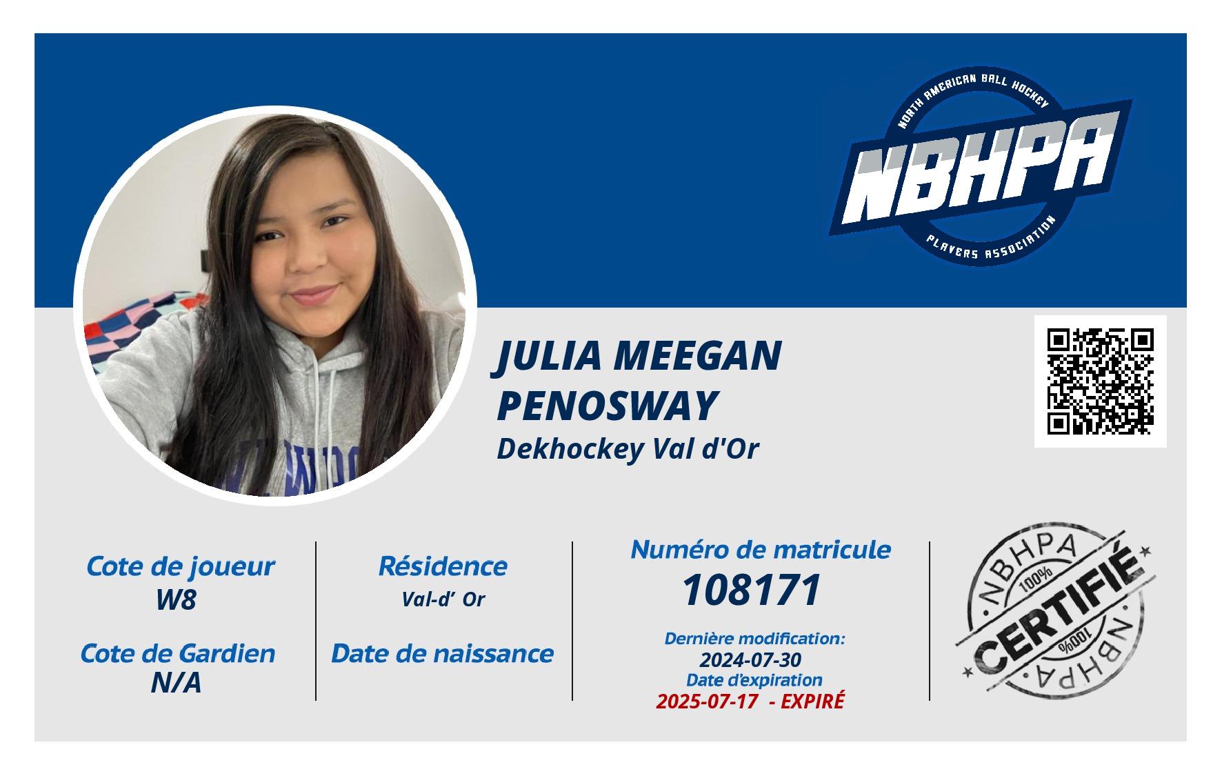 Julia Meegan Penosway