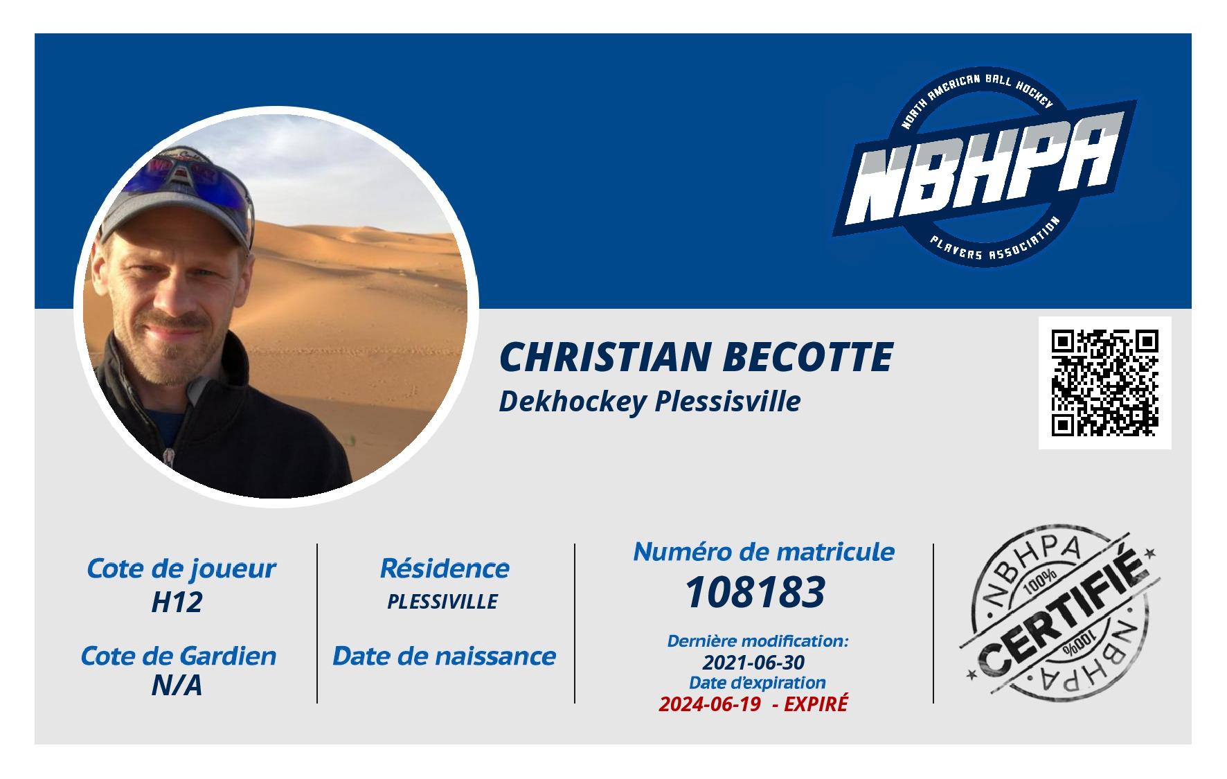 Christian Becotte