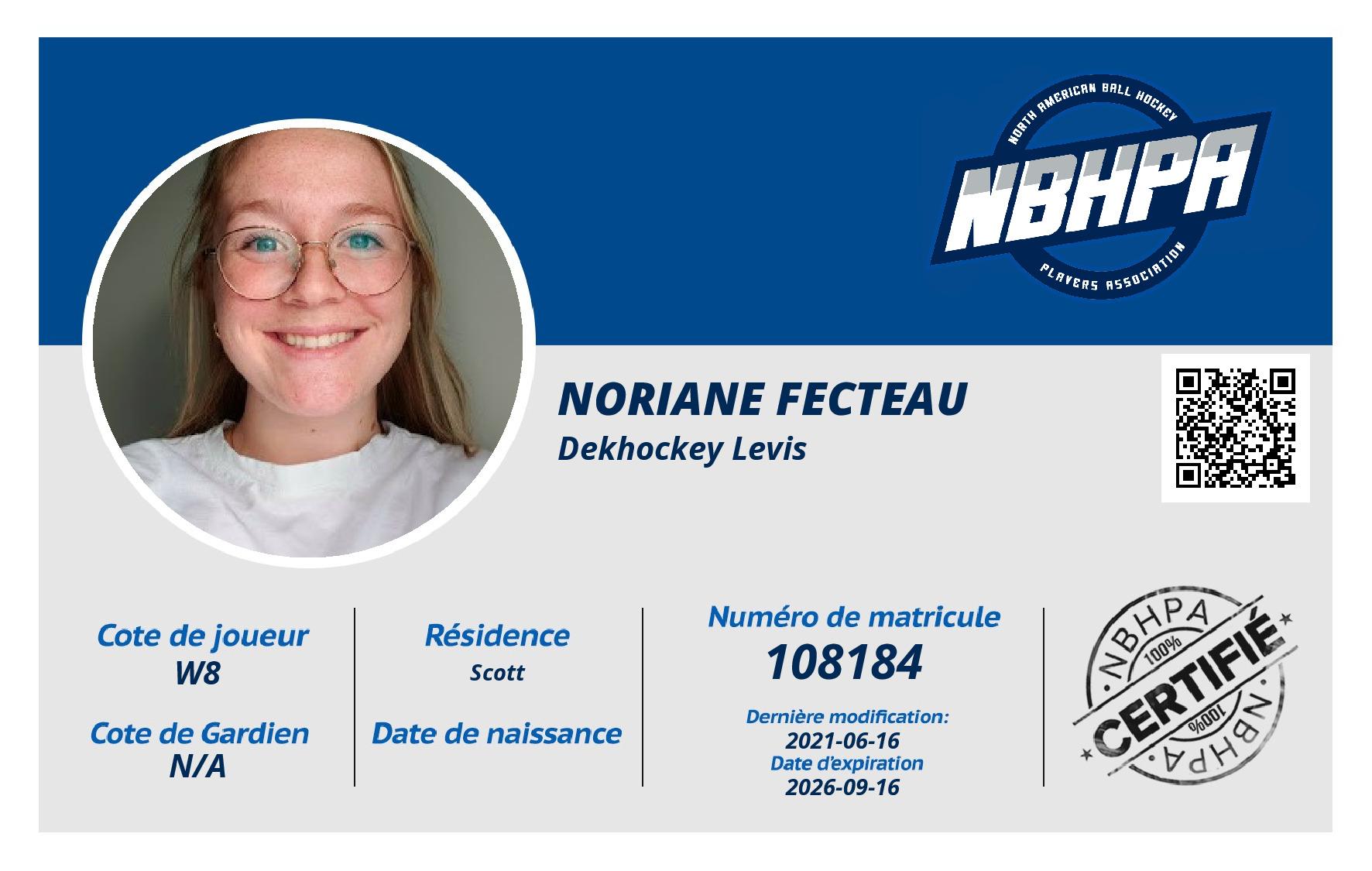 Noriane Fecteau