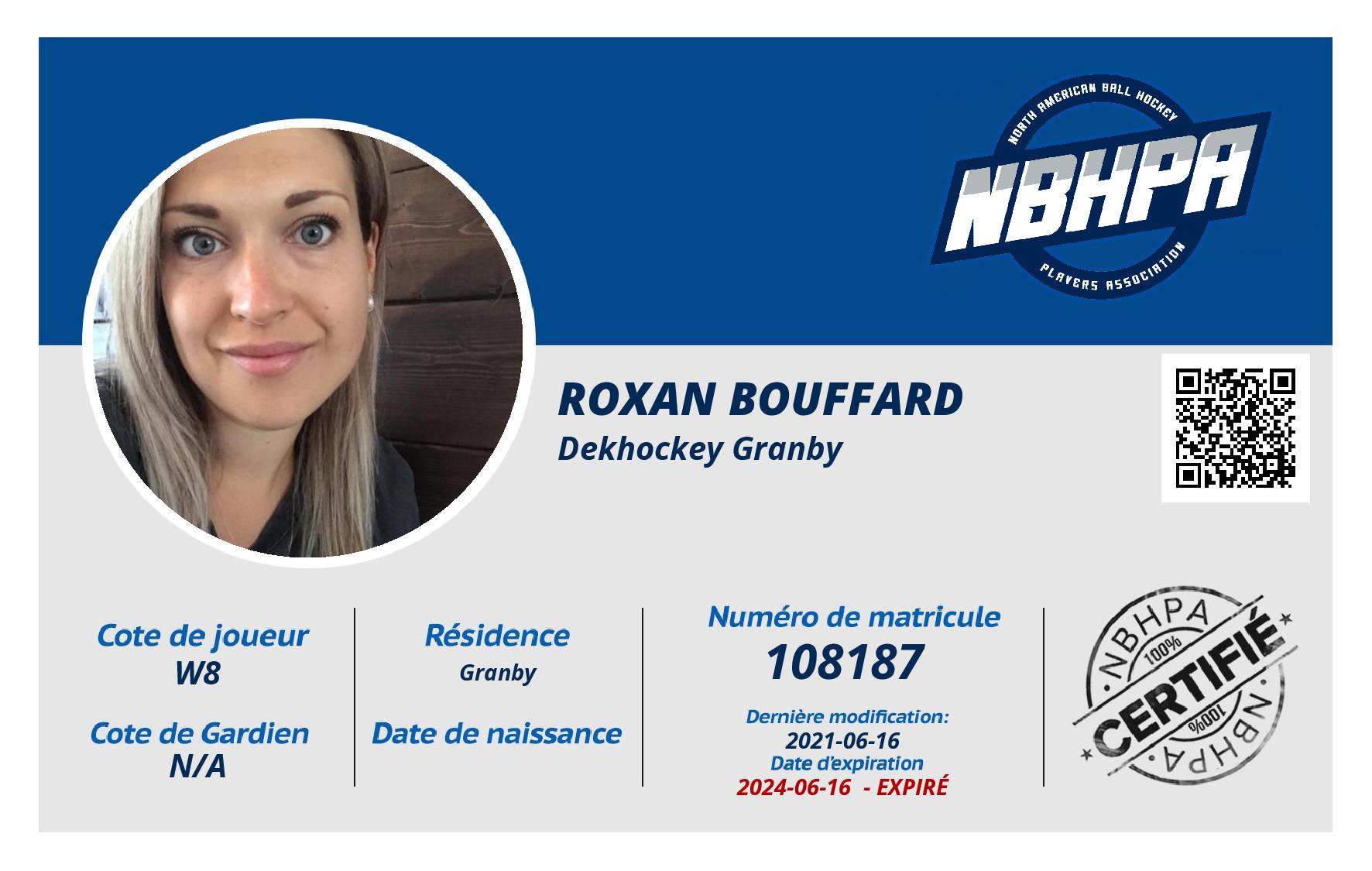 Roxan Bouffard 