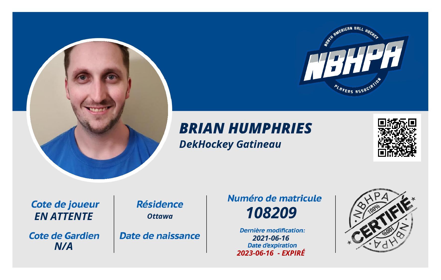 Brian Humphries