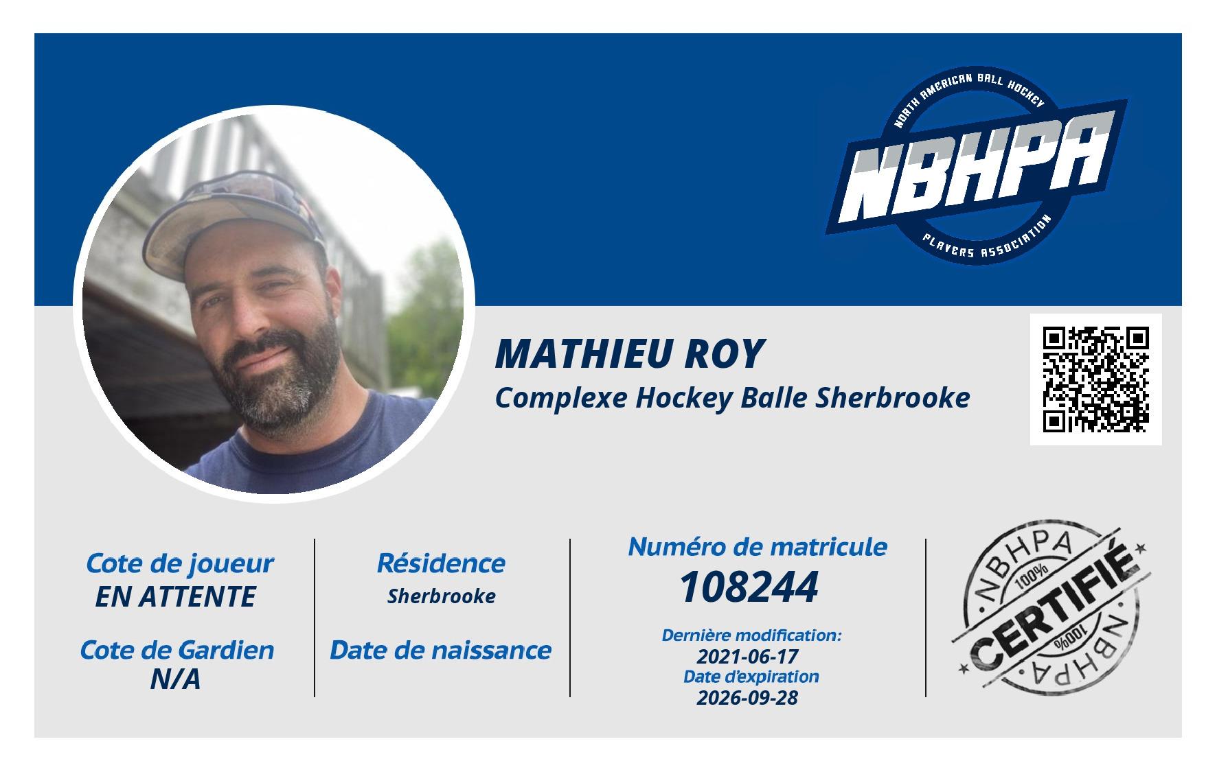 Mathieu Roy