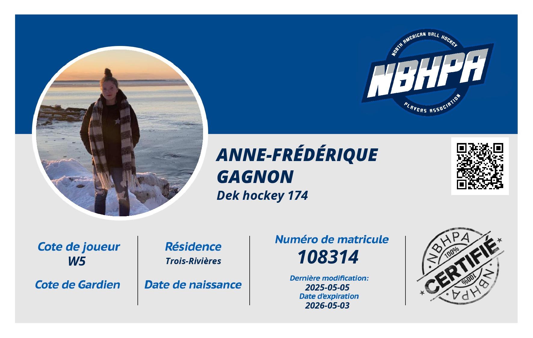 Anne-Frédérique Gagnon