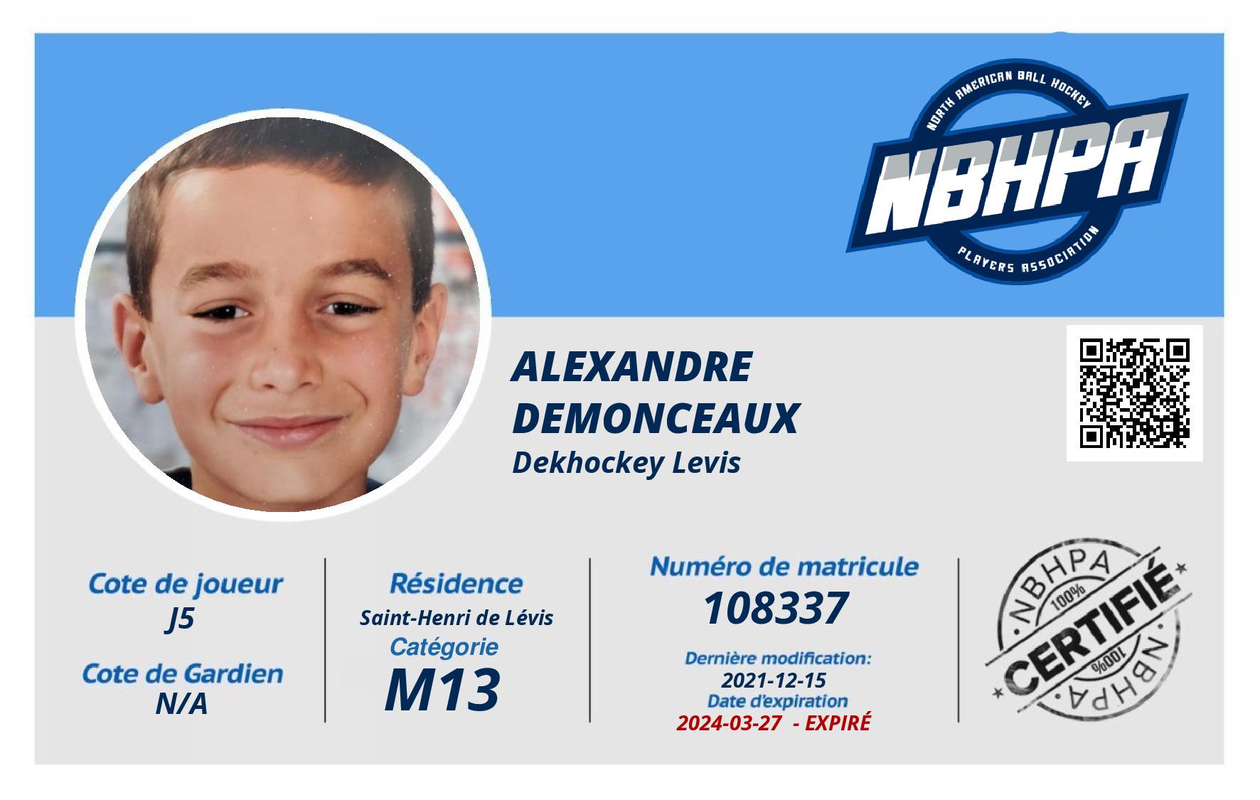 Alexandre Demonceaux