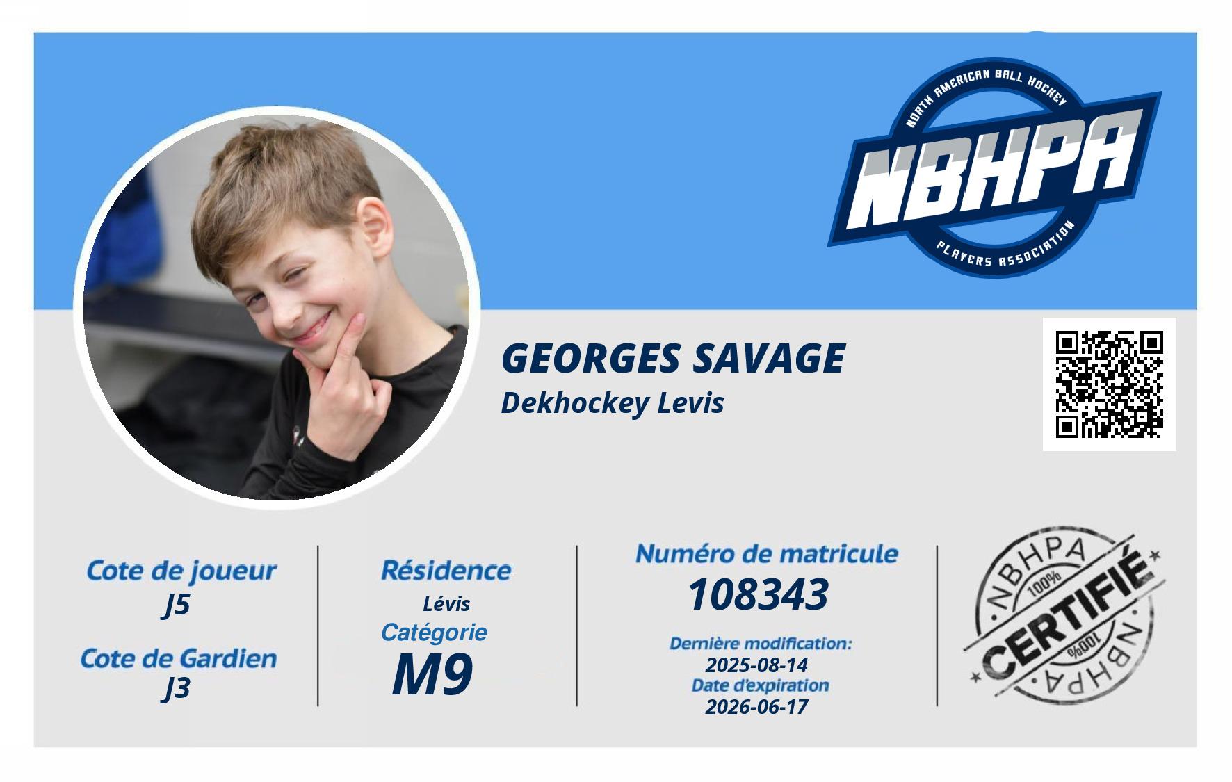 Georges Savage
