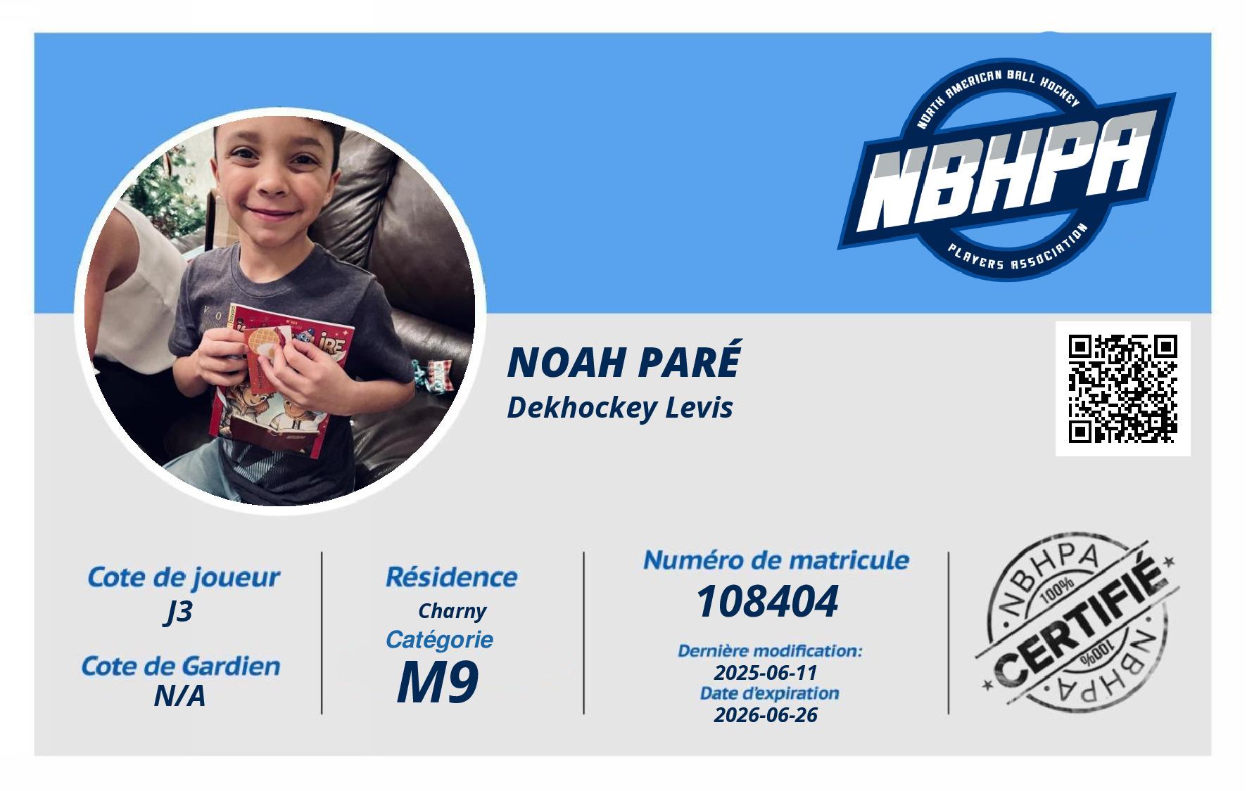 Noah Paré