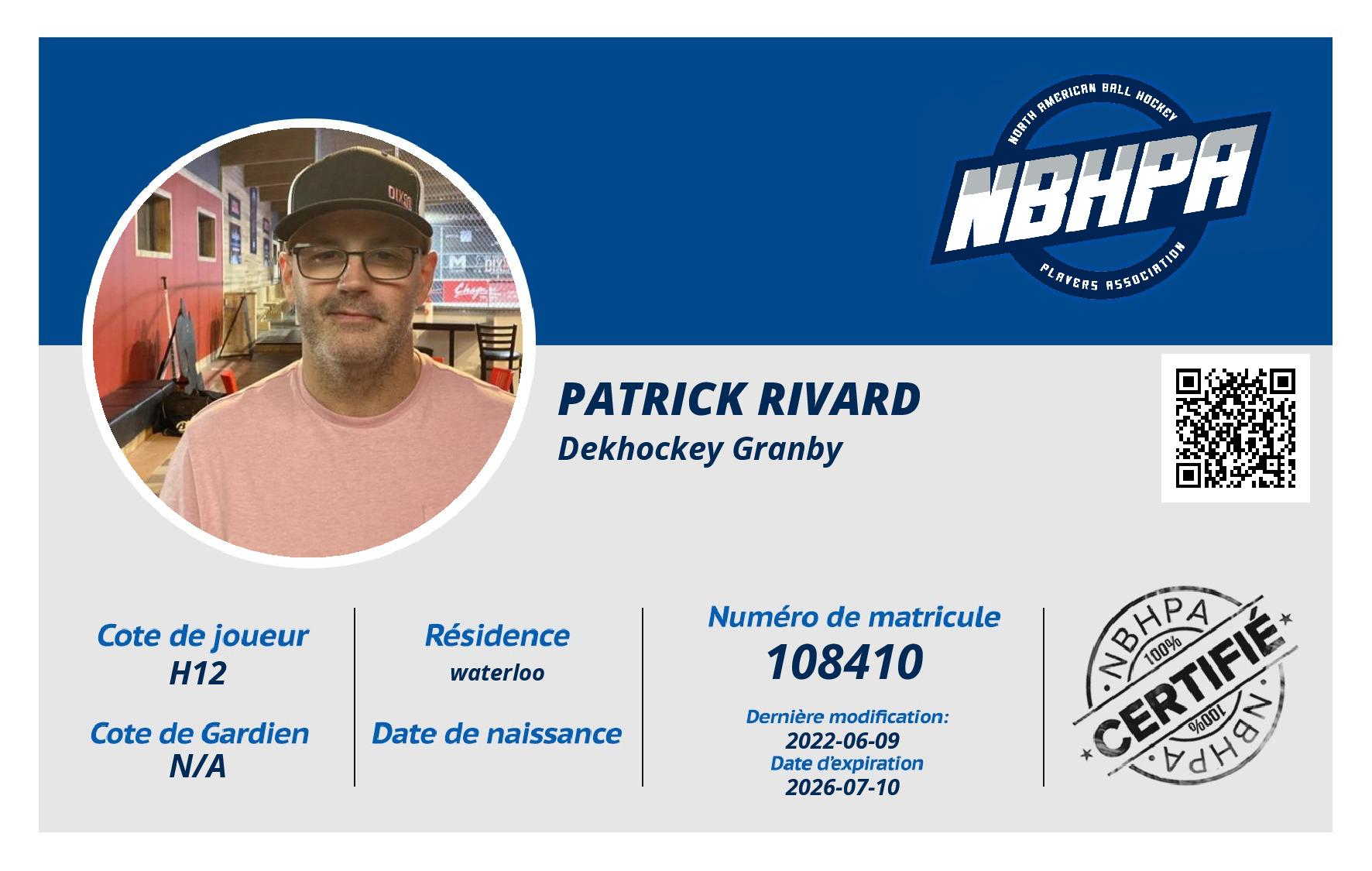 Patrick Rivard