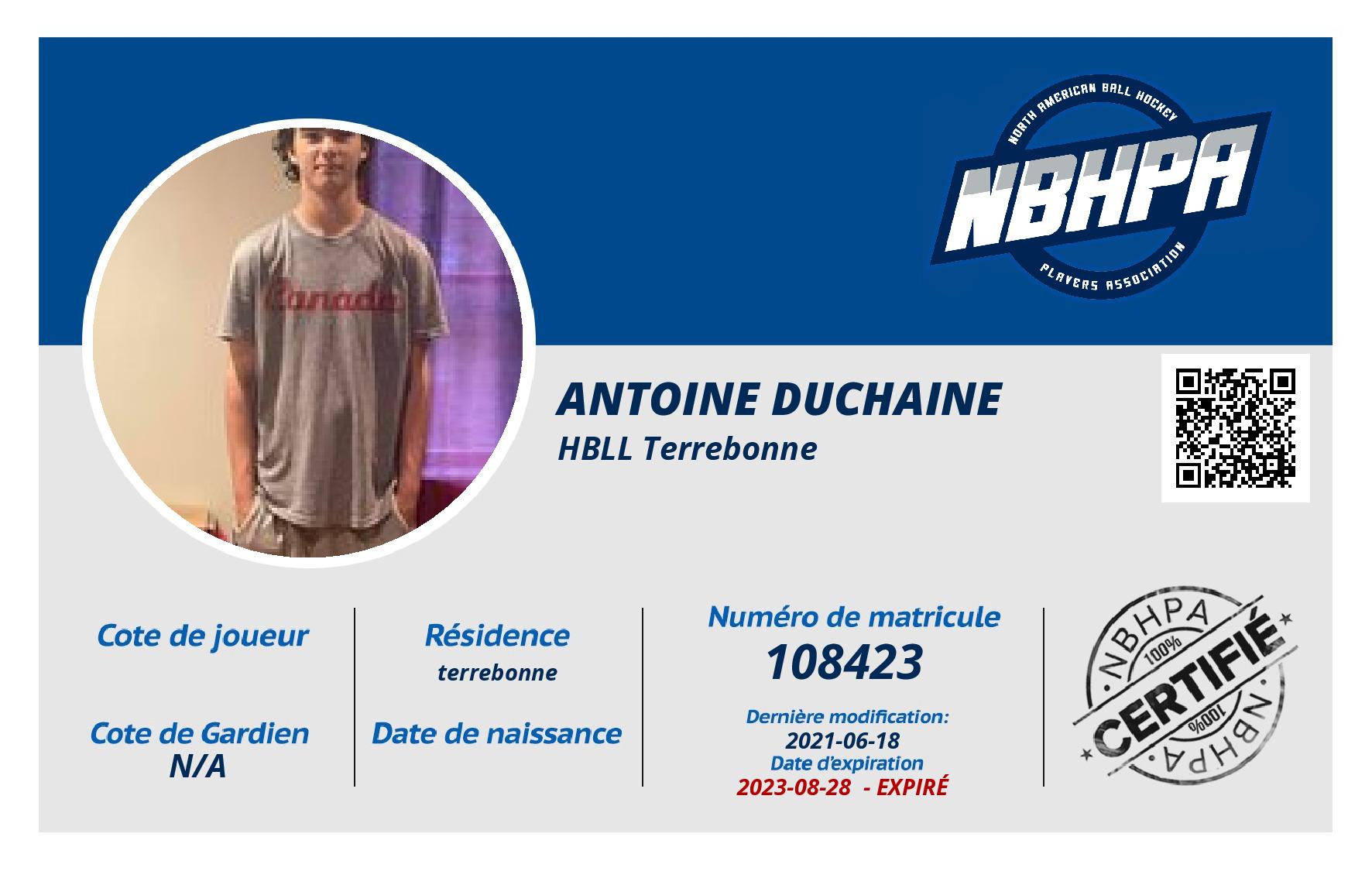 Antoine Duchaine
