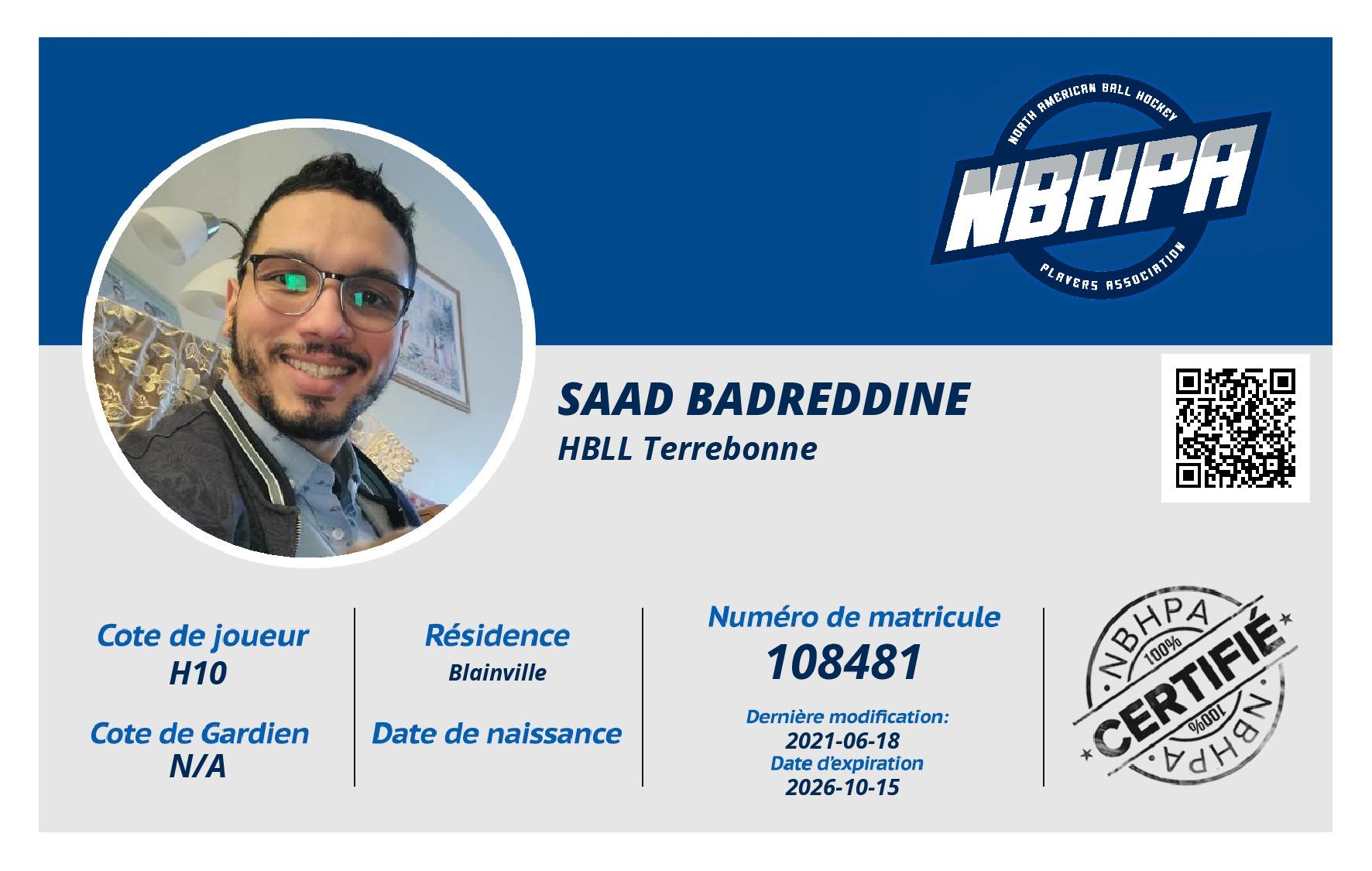 Saad Badreddine 