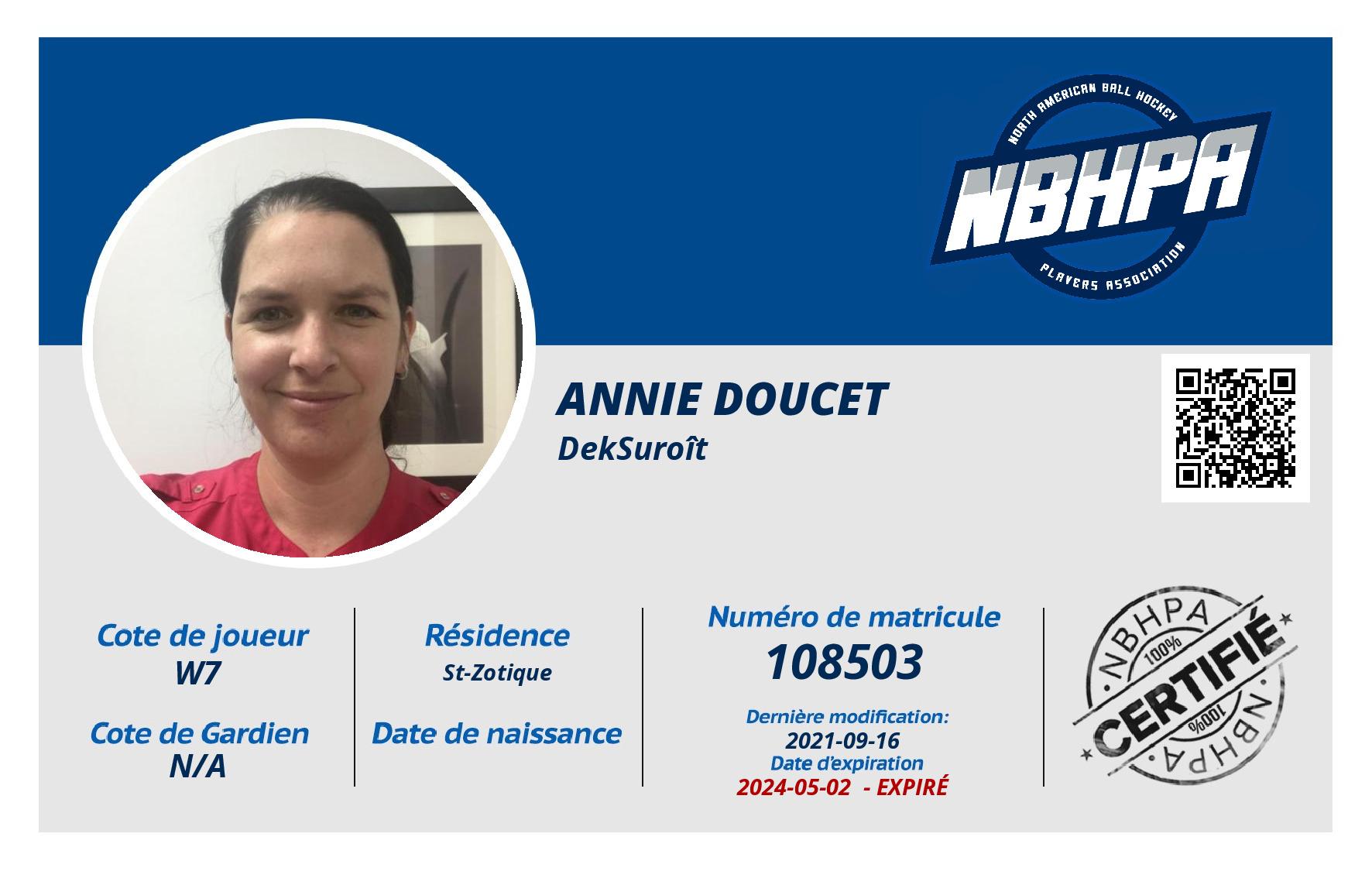 Annie Doucet