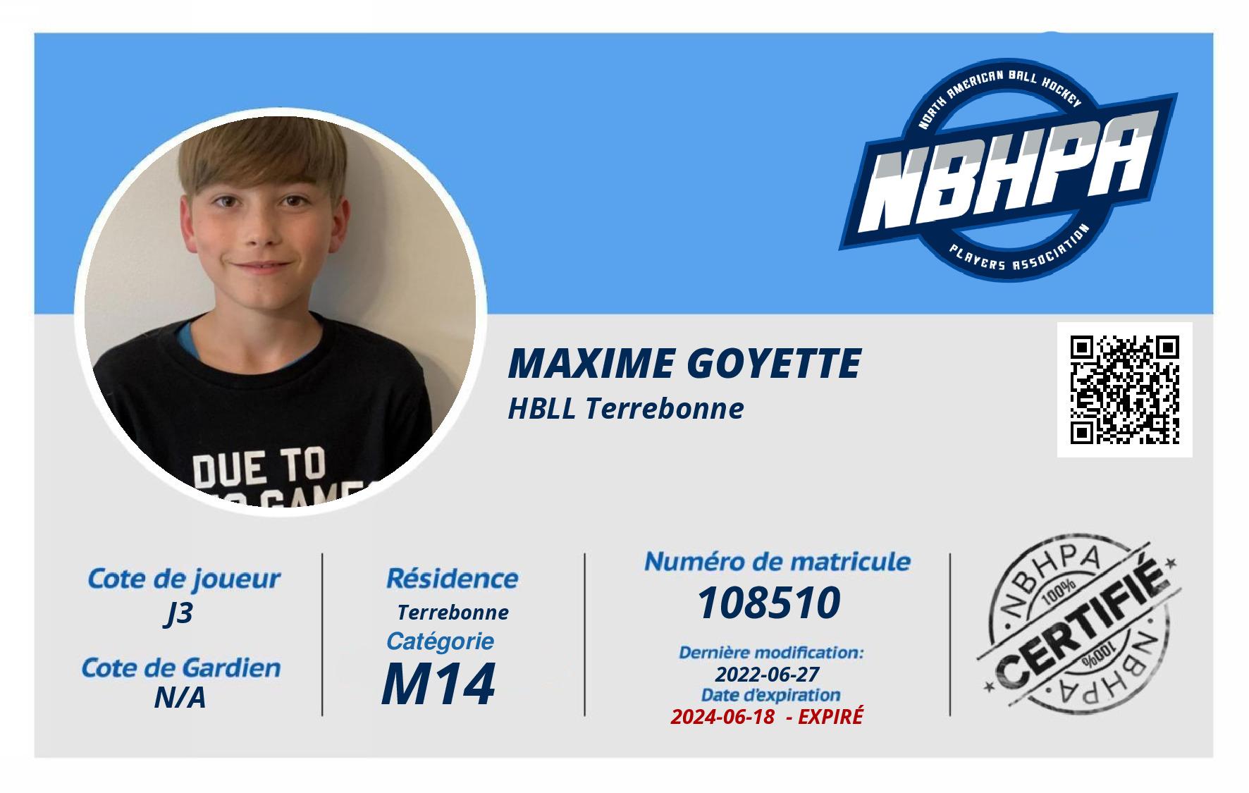 Maxime Goyette