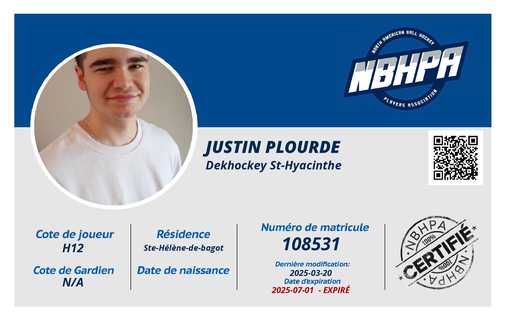 Justin Plourde