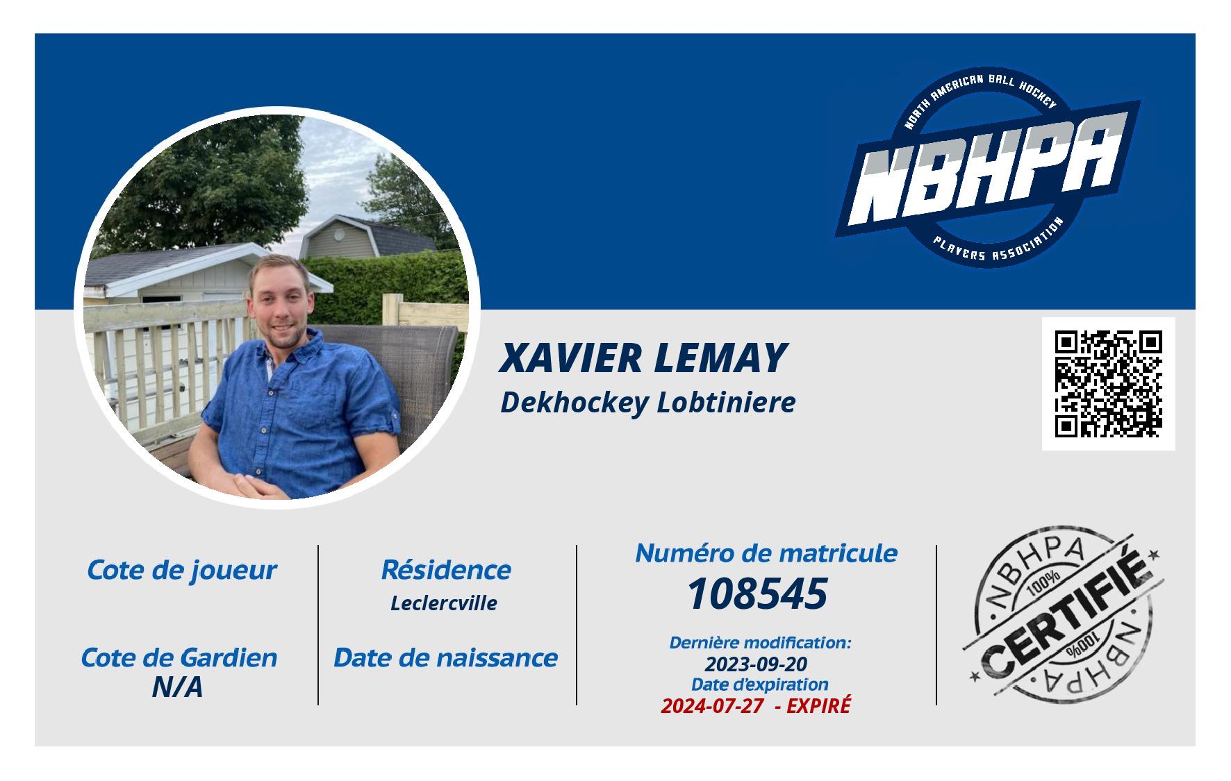 Xavier Lemay