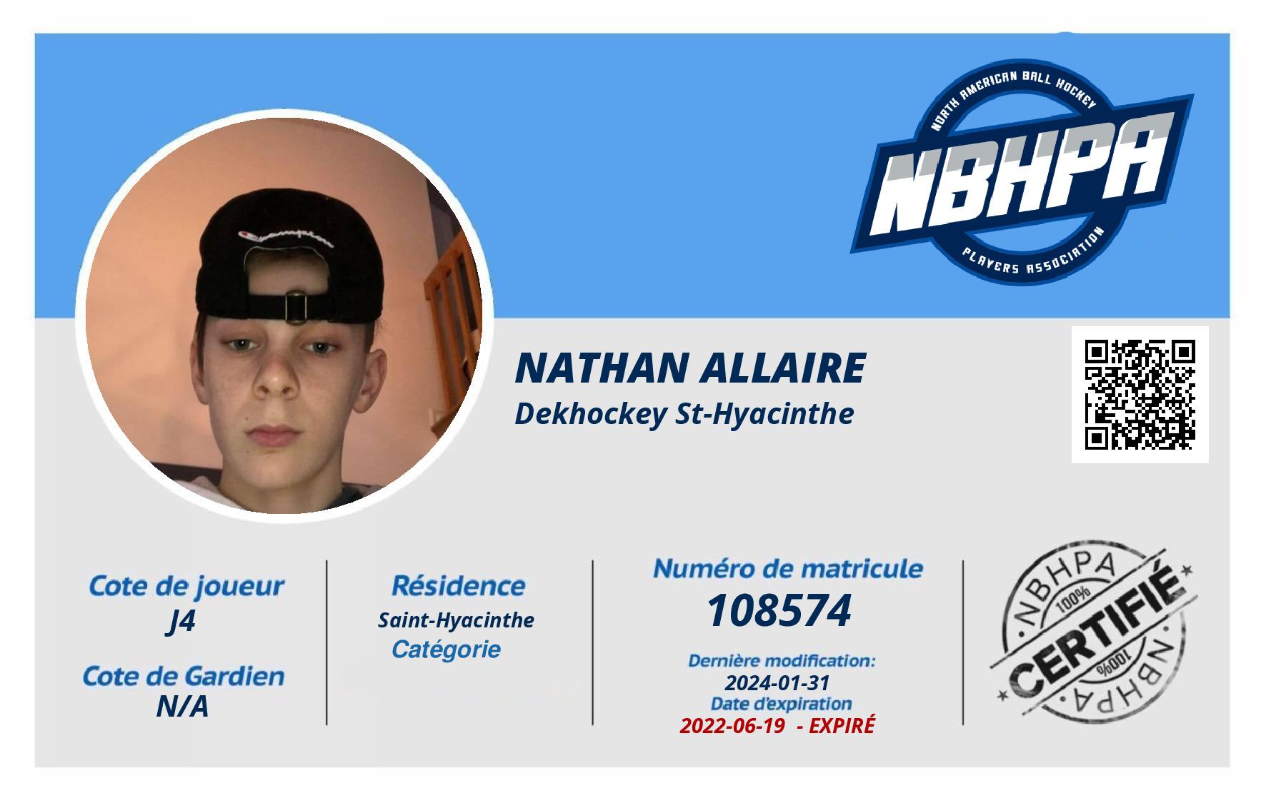 Nathan Allaire