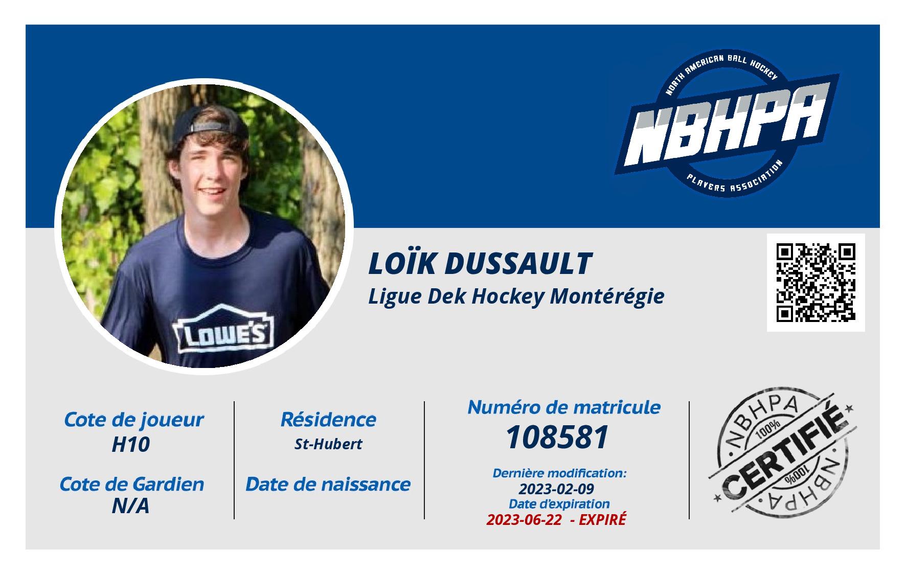 Loïk Dussault