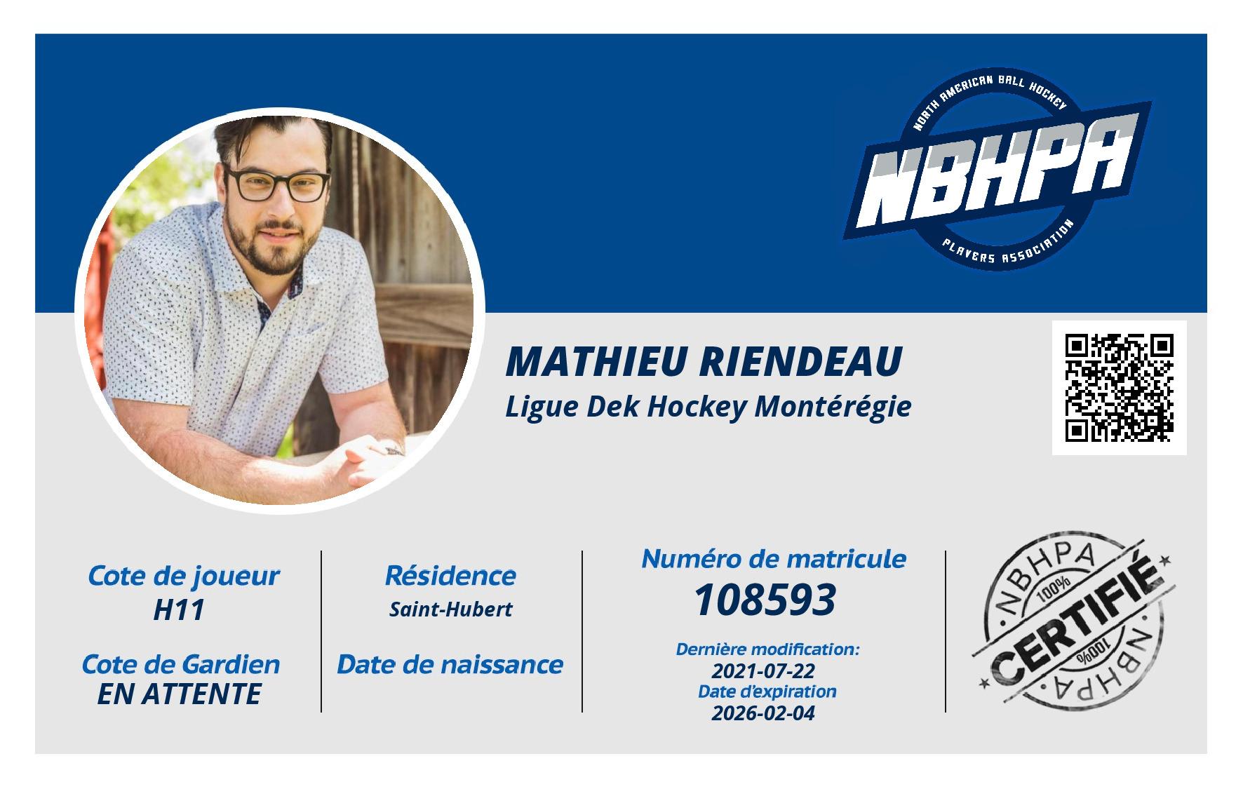Mathieu Riendeau