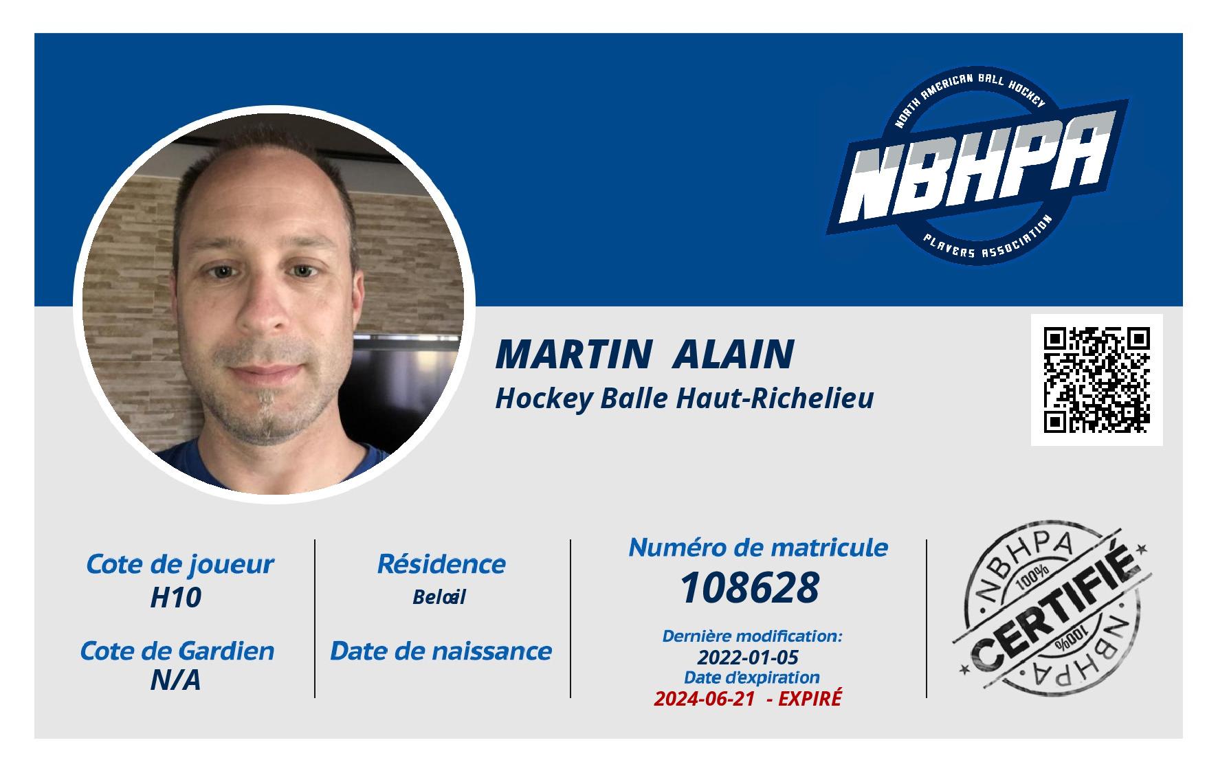 Martin  Alain 