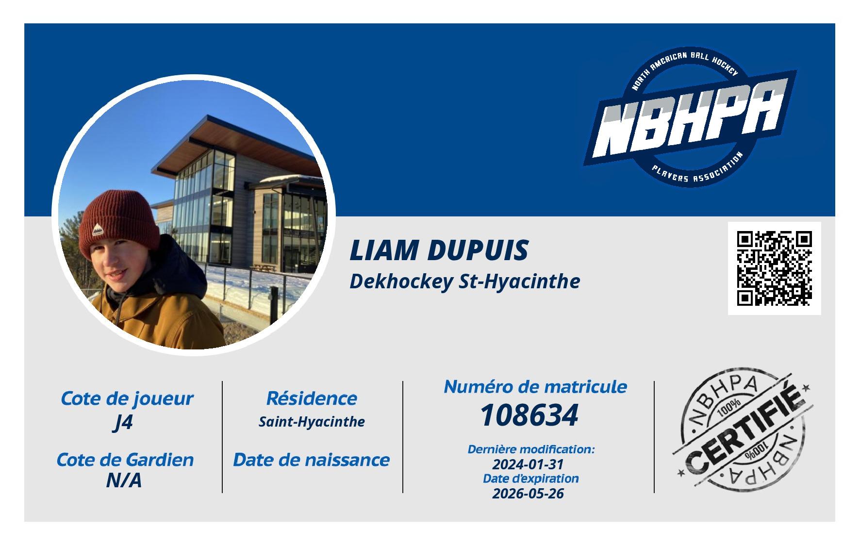 Liam Dupuis
