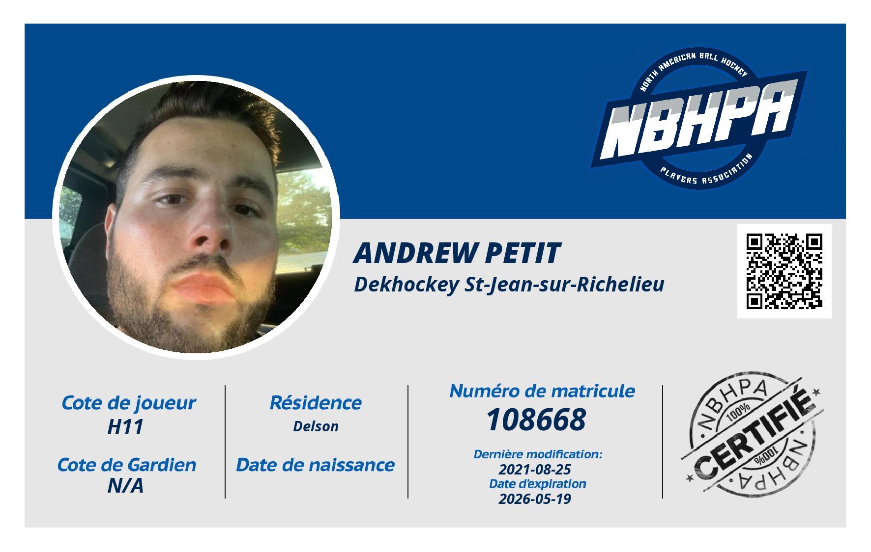 Andrew Petit