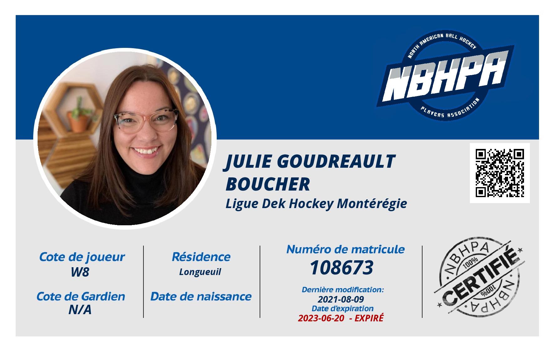 Julie Goudreault Boucher