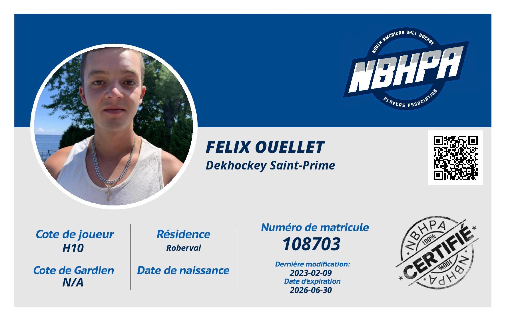 Felix Ouellet
