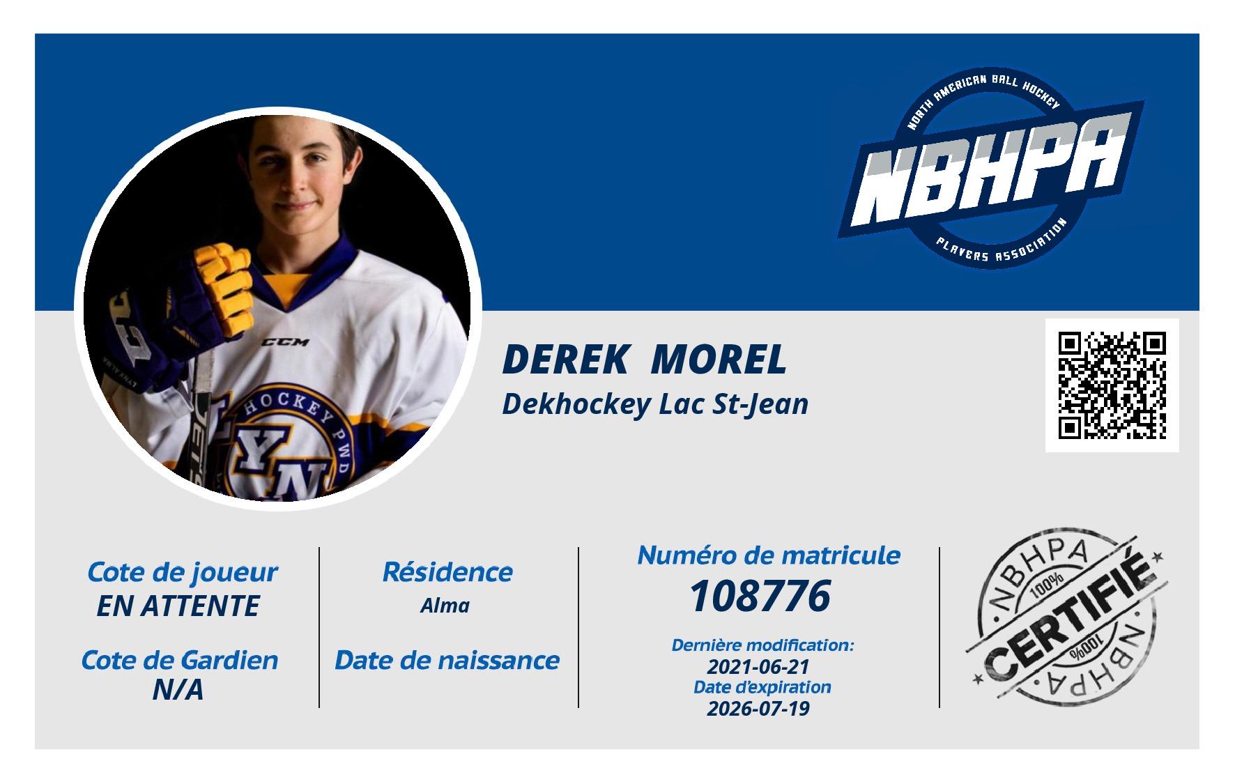 Derek  Morel