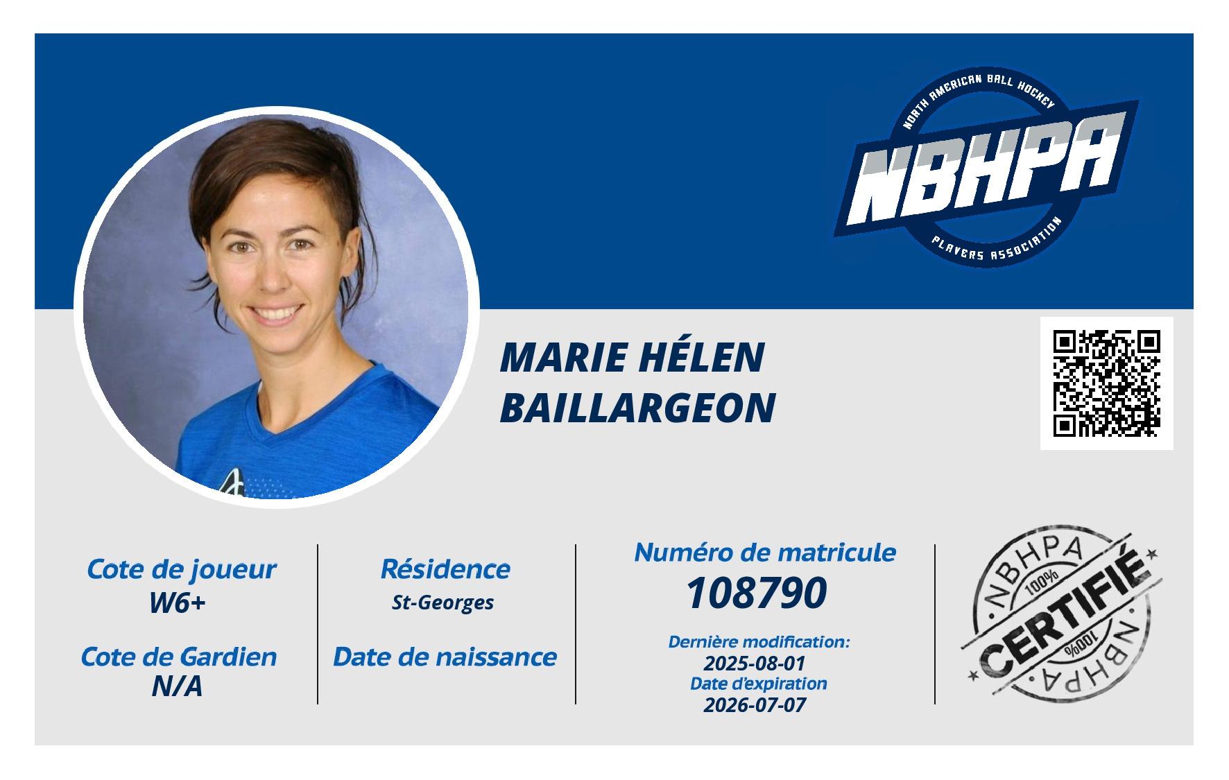 Marie Hélen Baillargeon