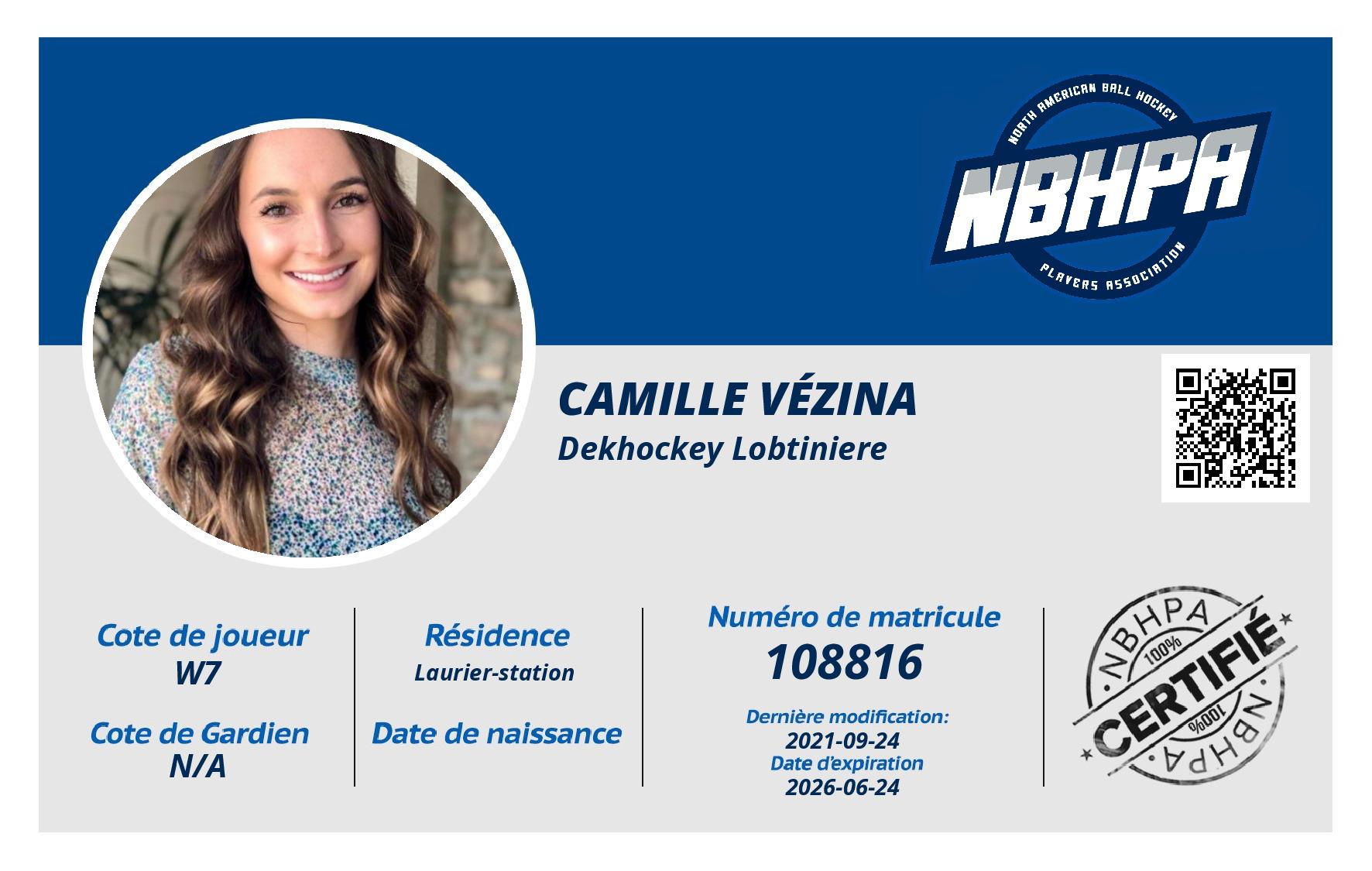 Camille Vézina 