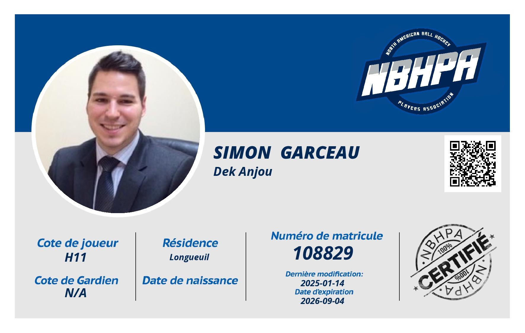 Simon  Garceau 