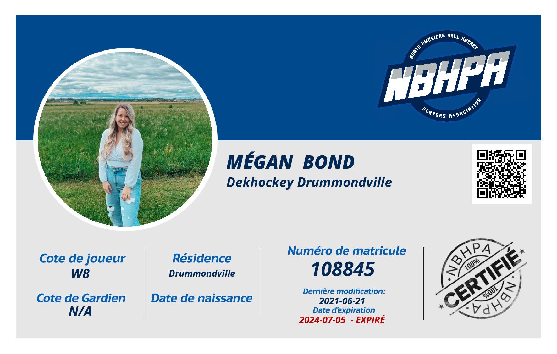 Mégan  Bond