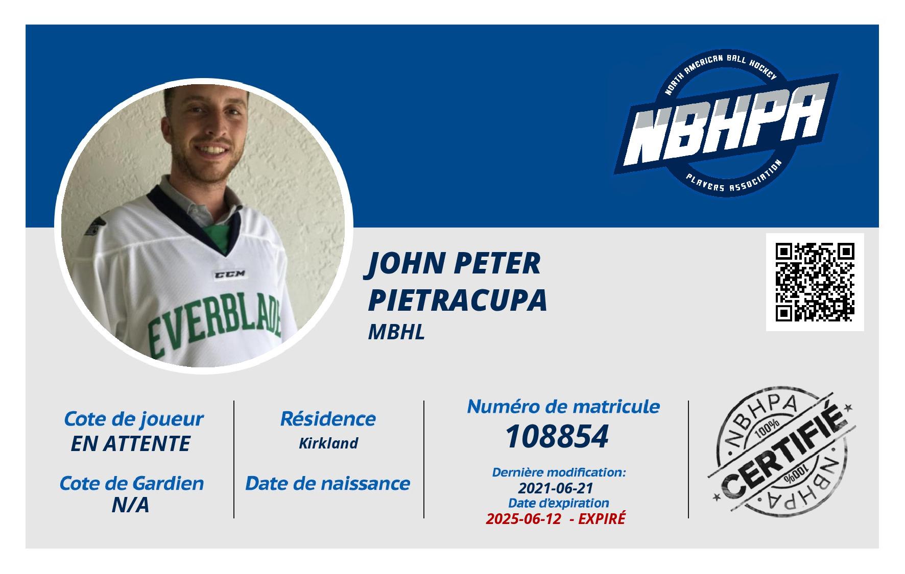 John peter Pietracupa 