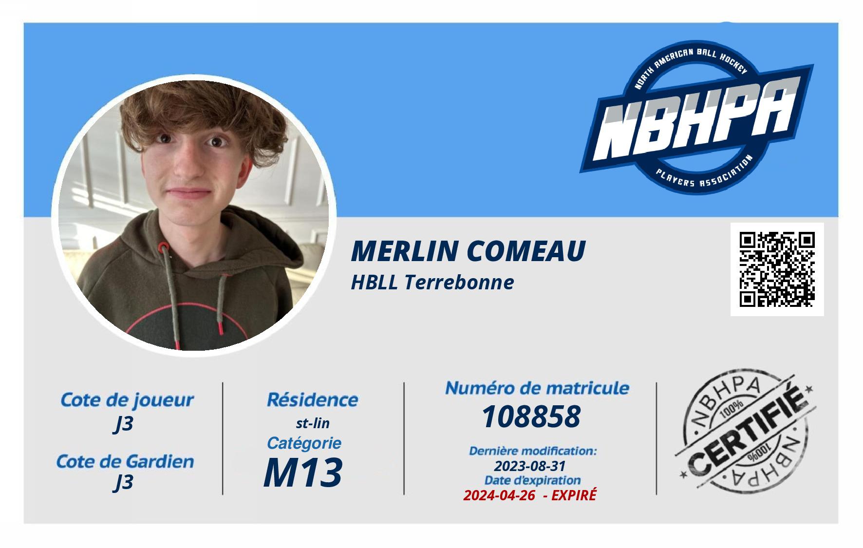 Merlin Comeau