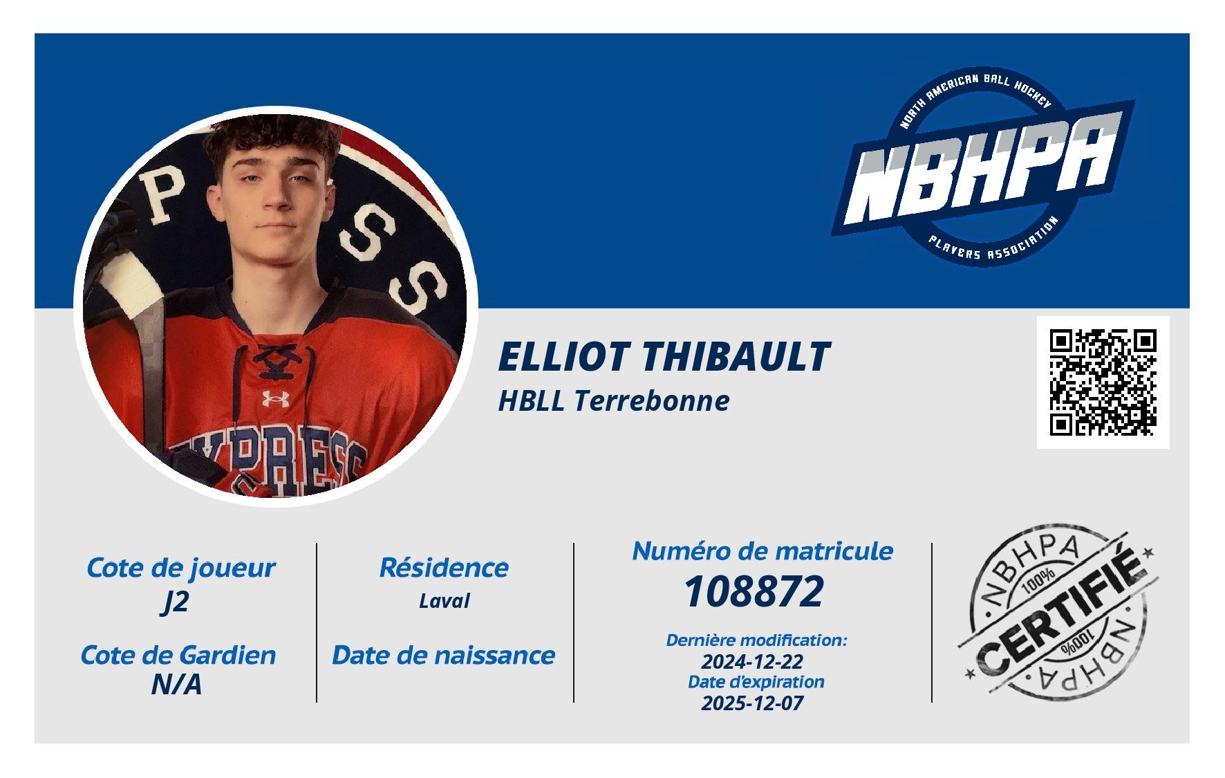 Elliot Thibault