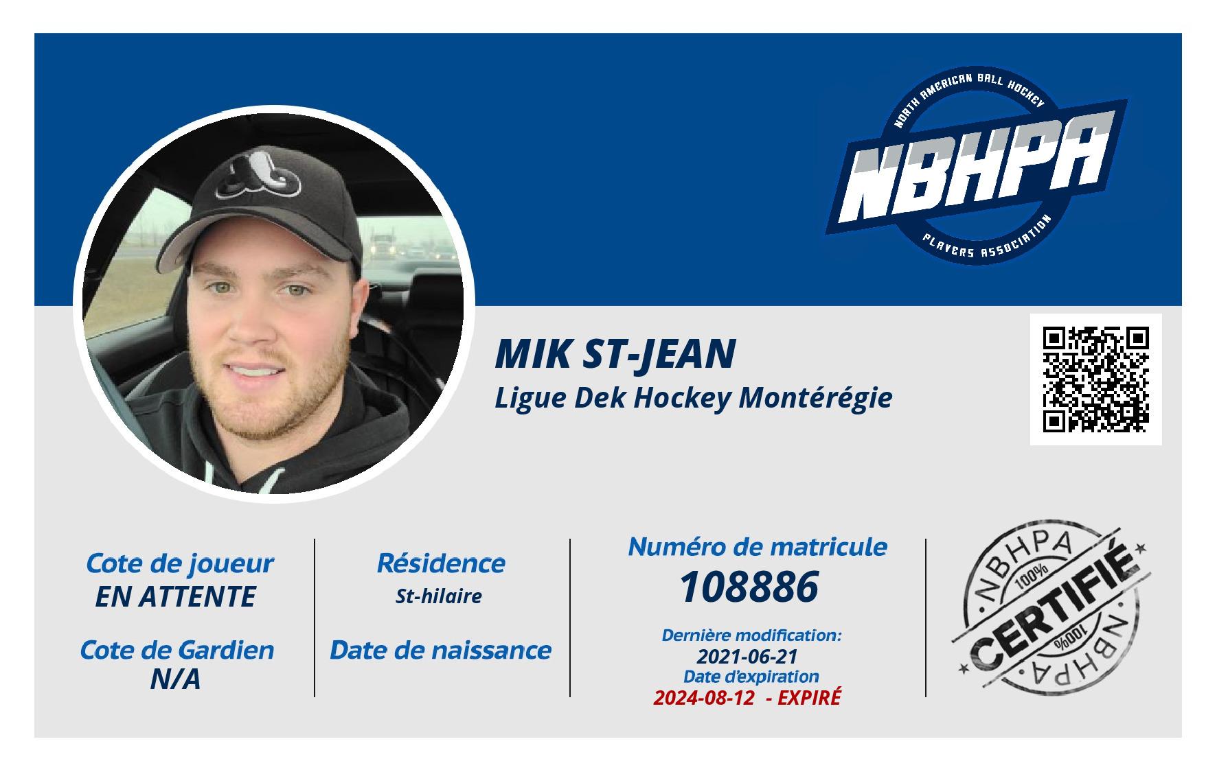 Mik St-jean