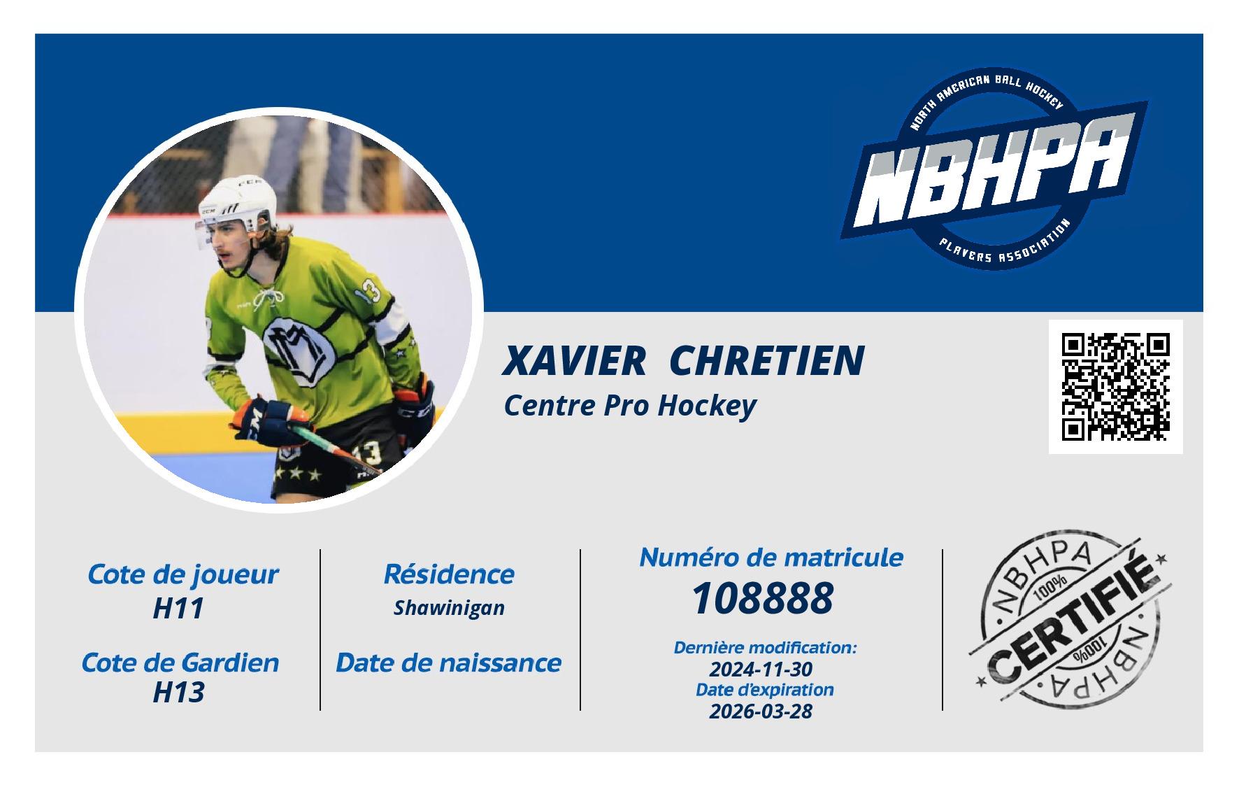 Xavier  Chretien