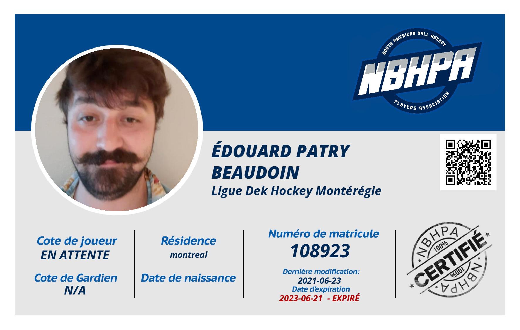 Édouard Patry Beaudoin