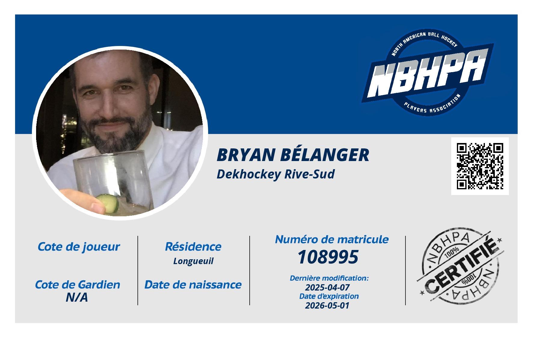 Bryan Bélanger