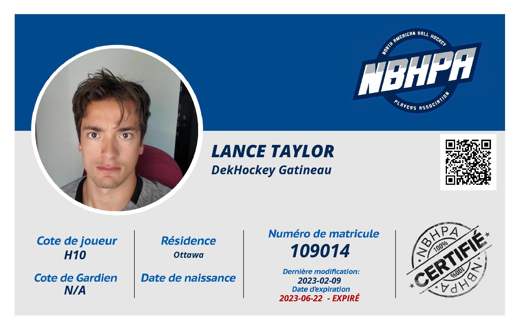 Lance Taylor