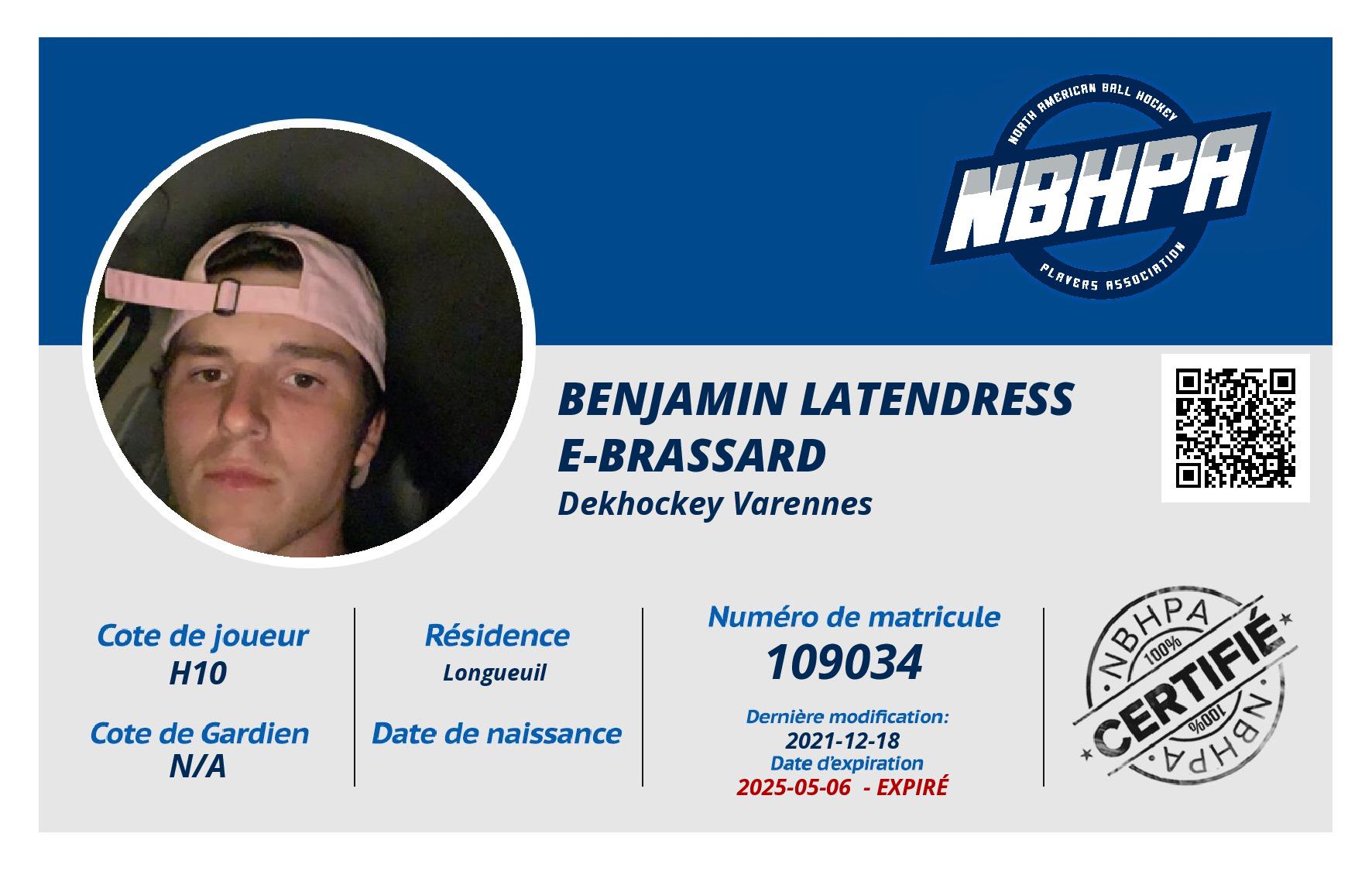 Benjamin Latendresse-brassard