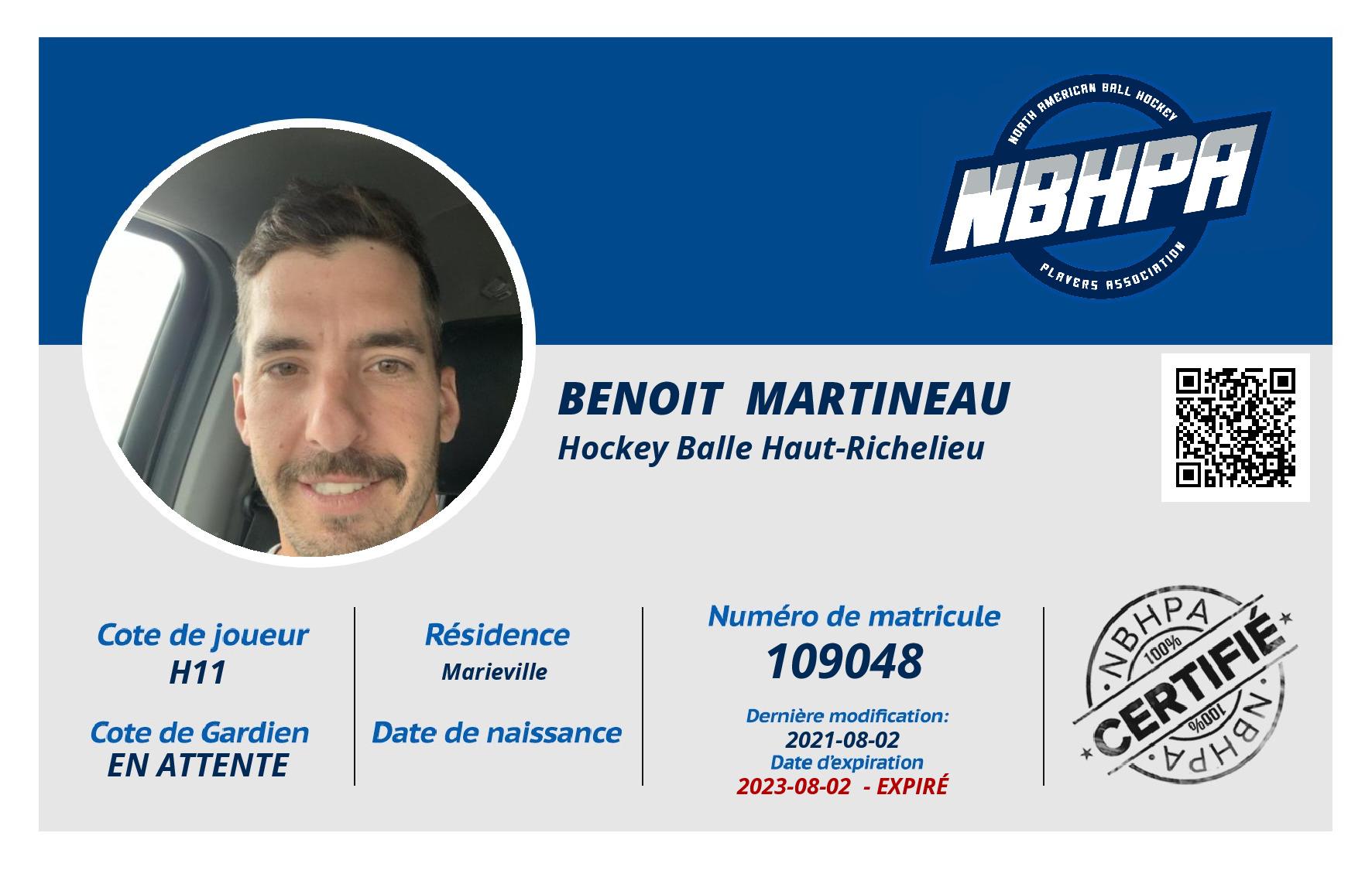 Benoit  Martineau