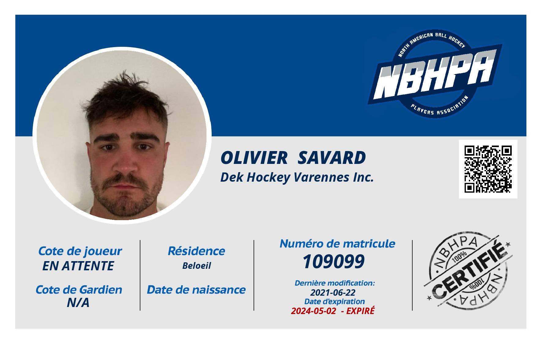 Olivier  Savard 