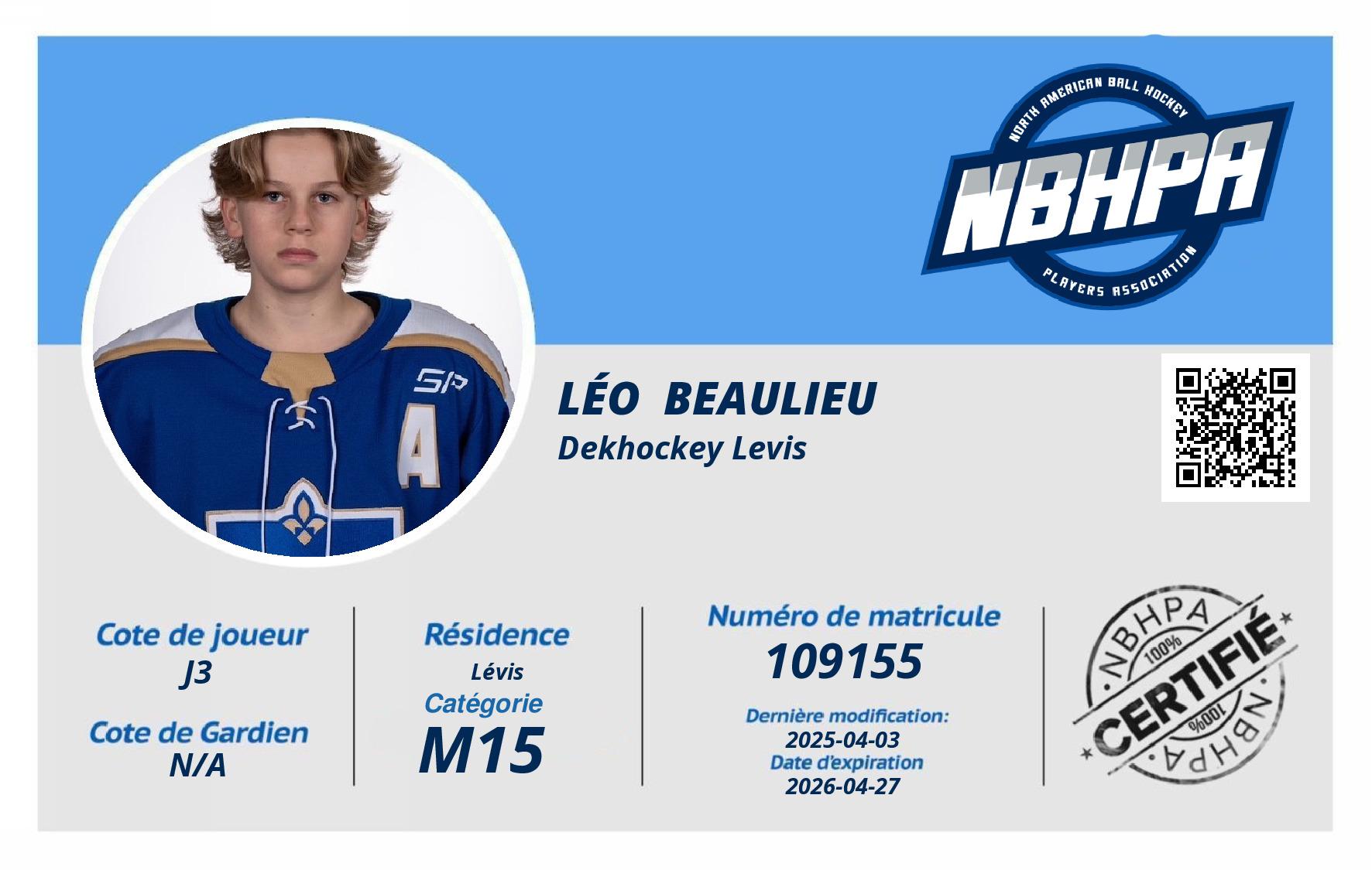 Léo  Beaulieu