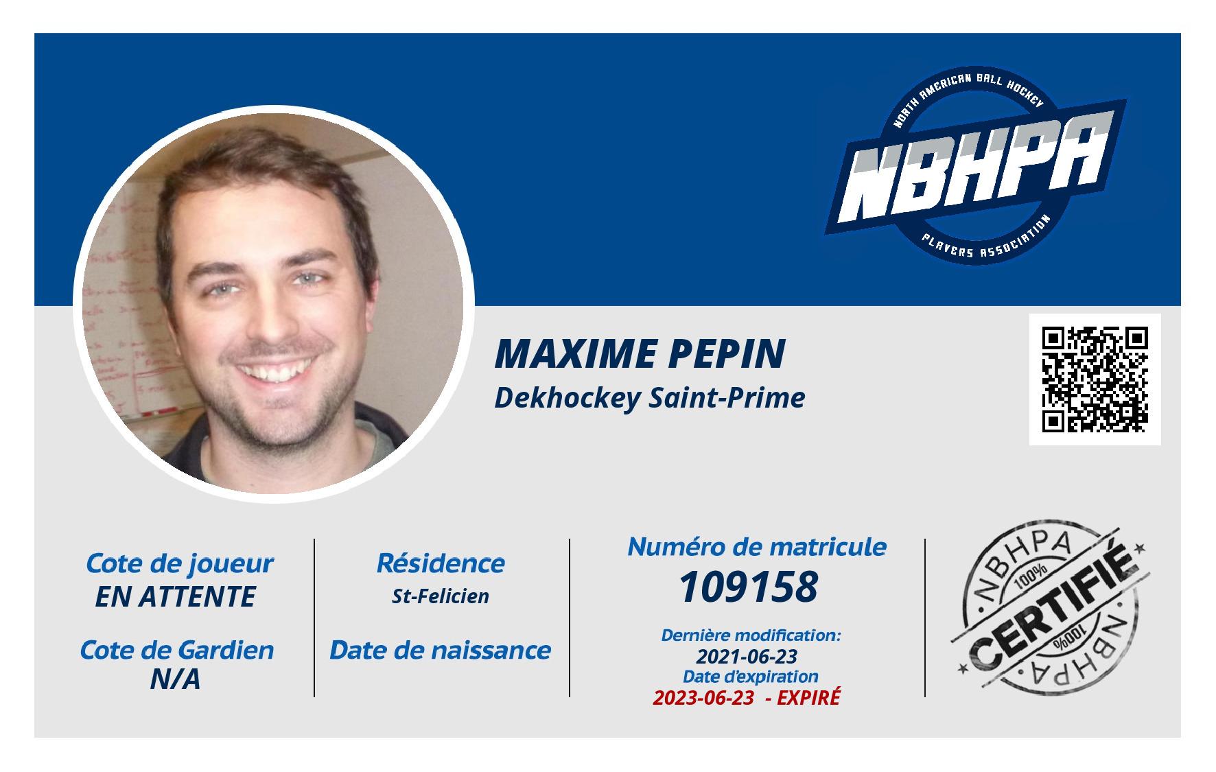 Maxime Pepin